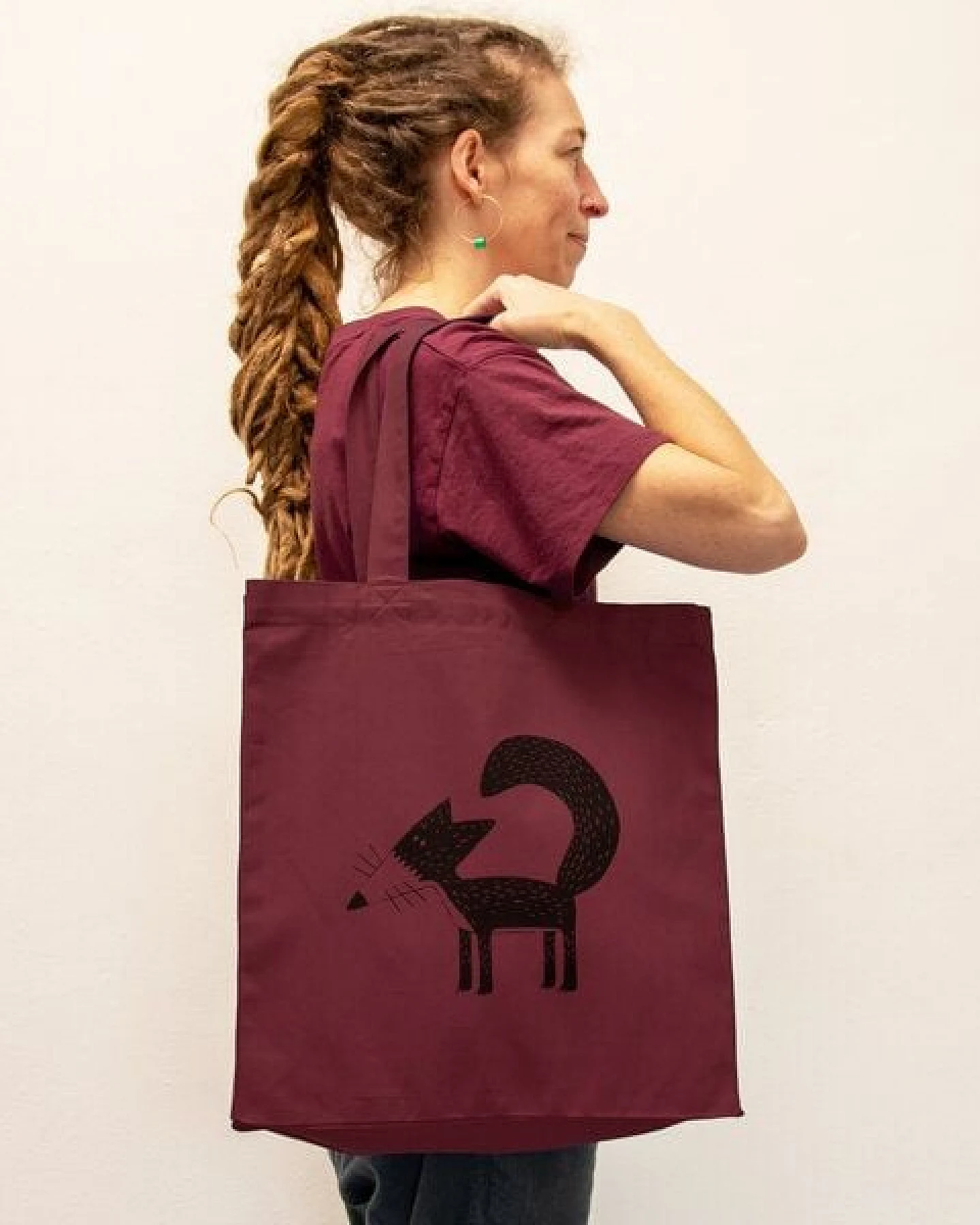 Cmig Franzi Fuchs Tote Bag / Jute-Beutel – Ansicht 4