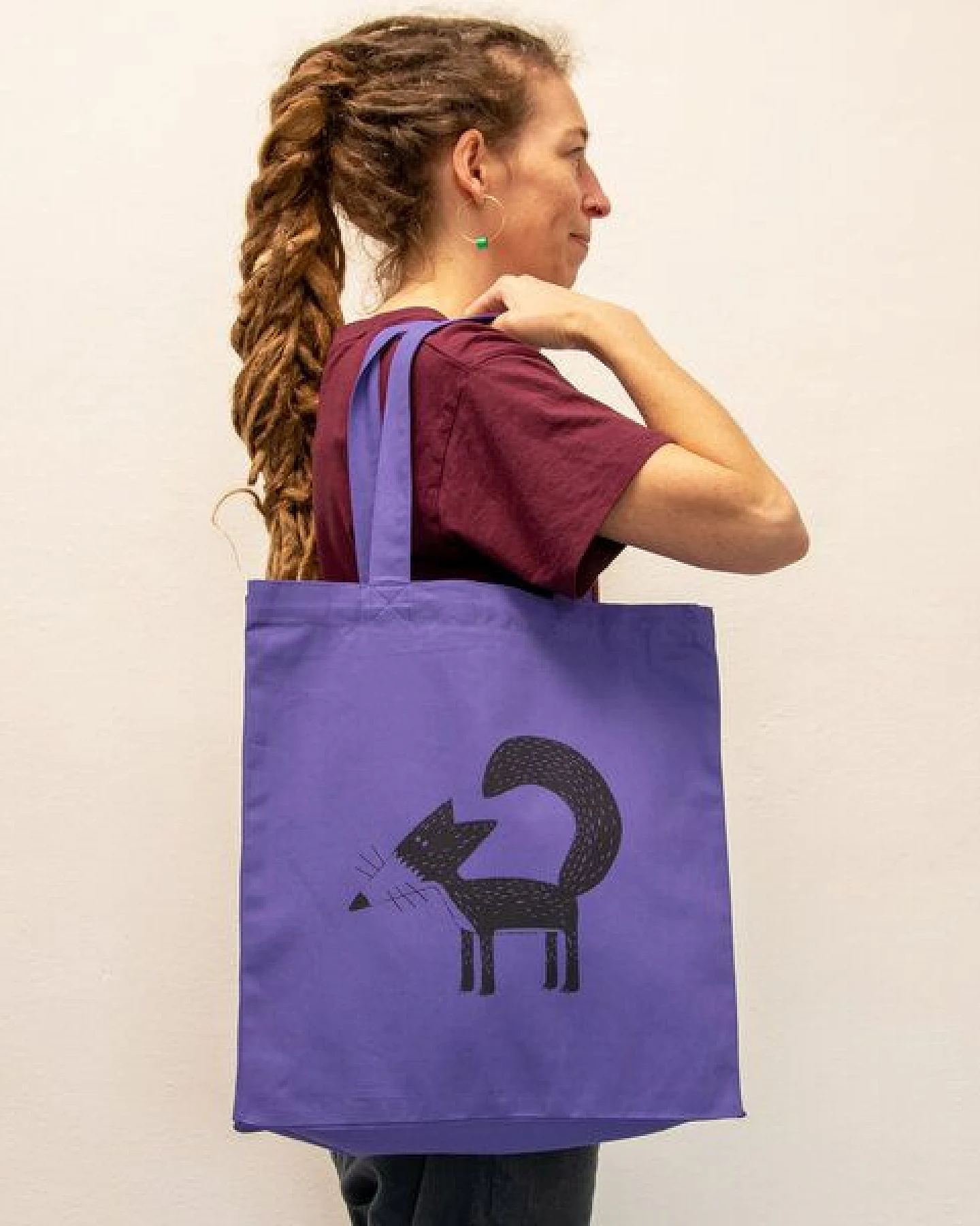 Cmig Franzi Fuchs Tote Bag / Jute-Beutel – Ansicht 4