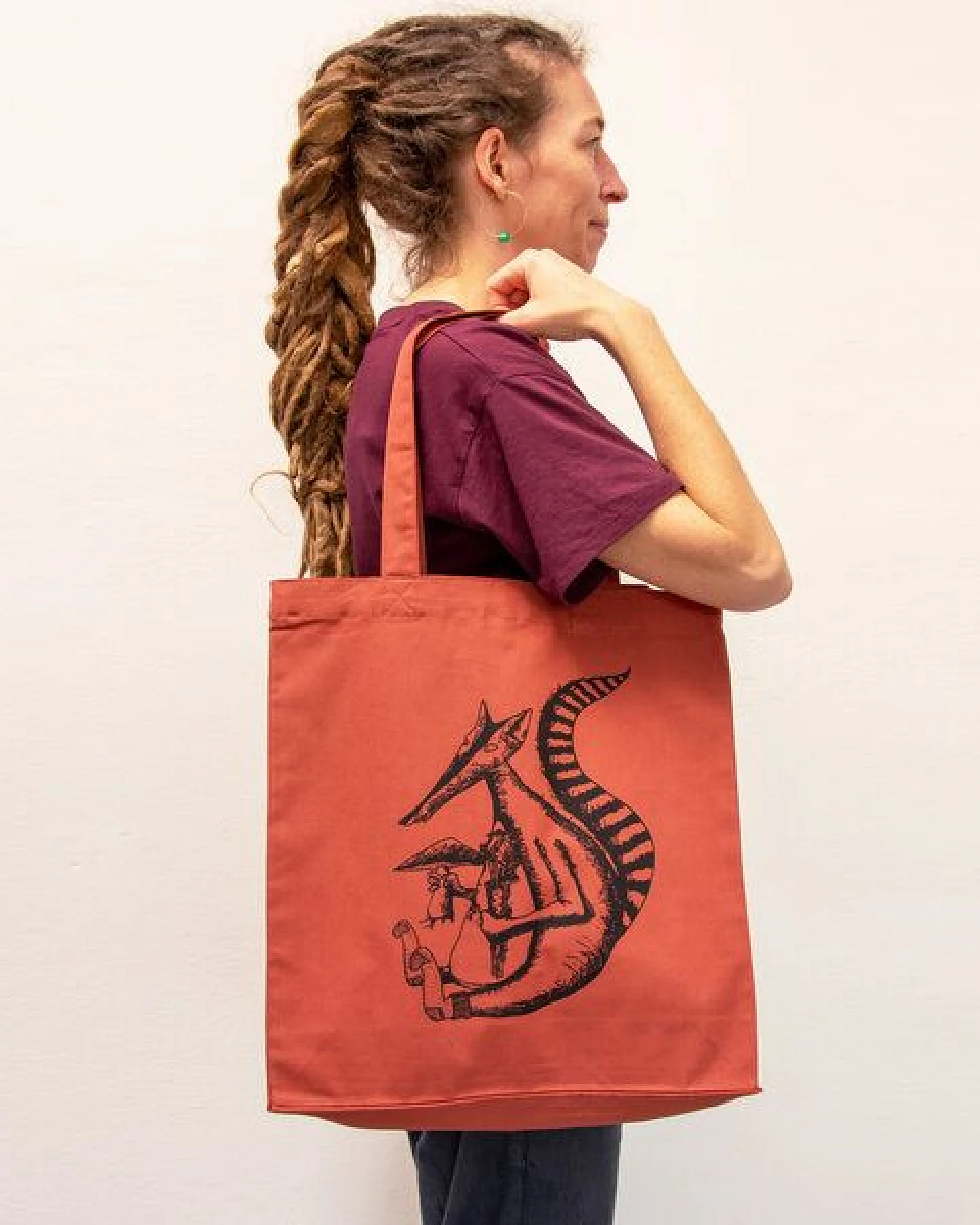 Cmig Duchs Tasche / Jutetasche für Vegetarier – Ansicht 4