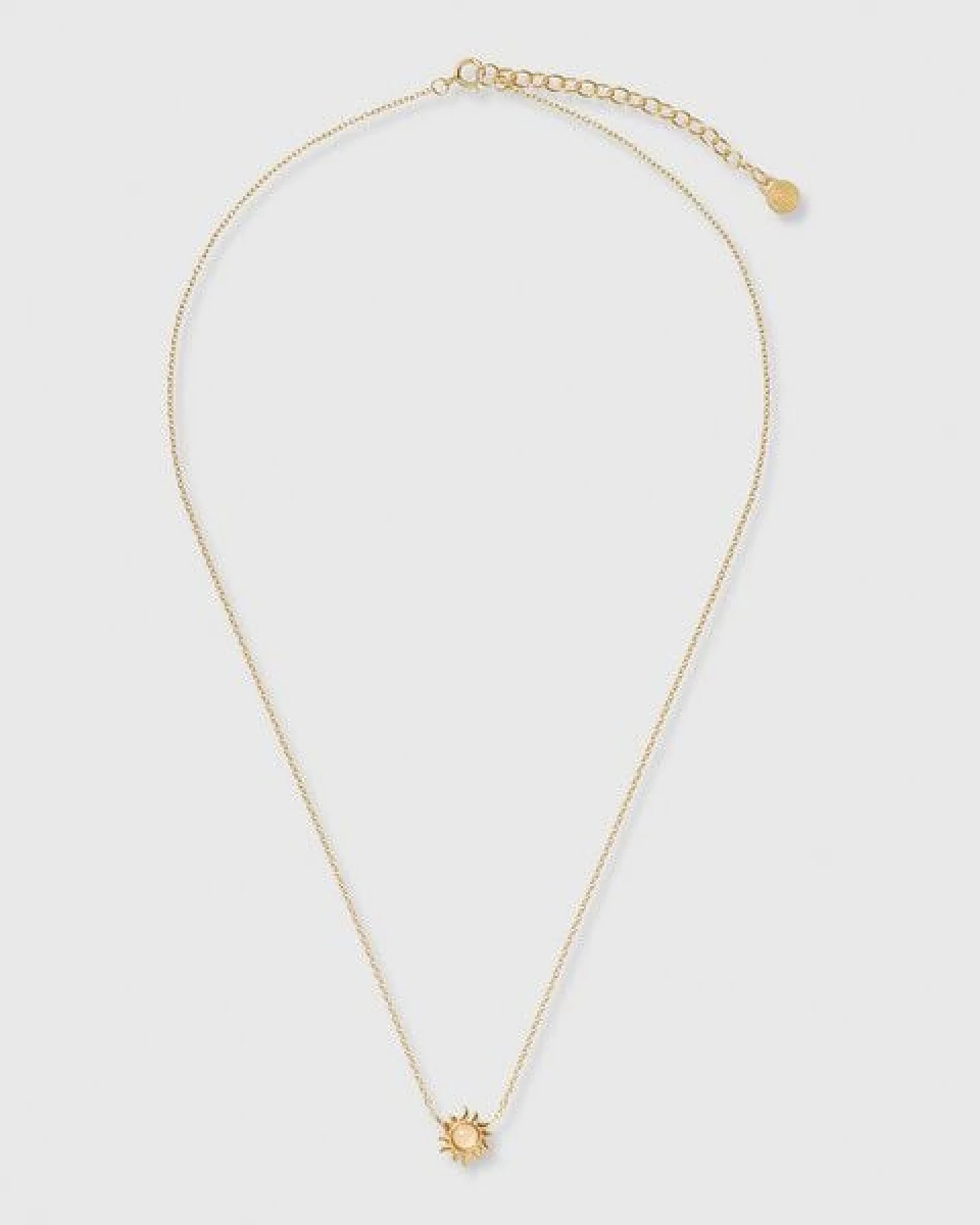 fejn jewelry Kette 'precious sun' in Sonnenform – Ansicht 3