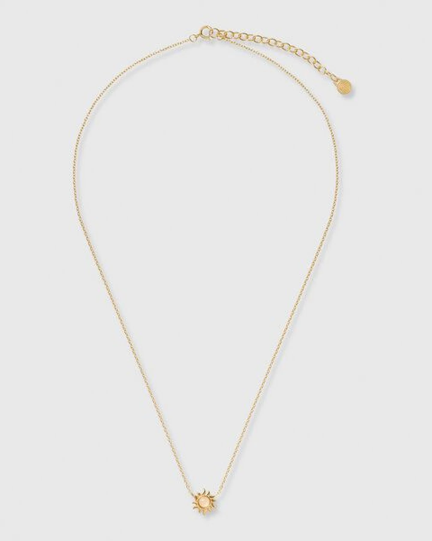 fejn jewelry Kette 'precious sun' in Sonnenform – Ansicht 2
