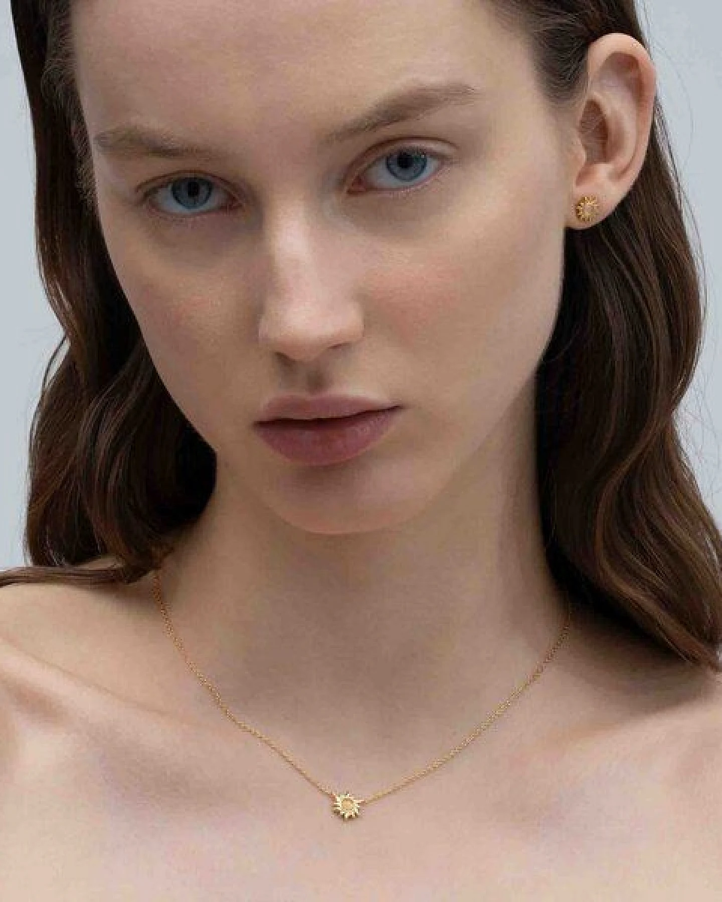 fejn jewelry Kette 'precious sun' in Sonnenform – Ansicht 3