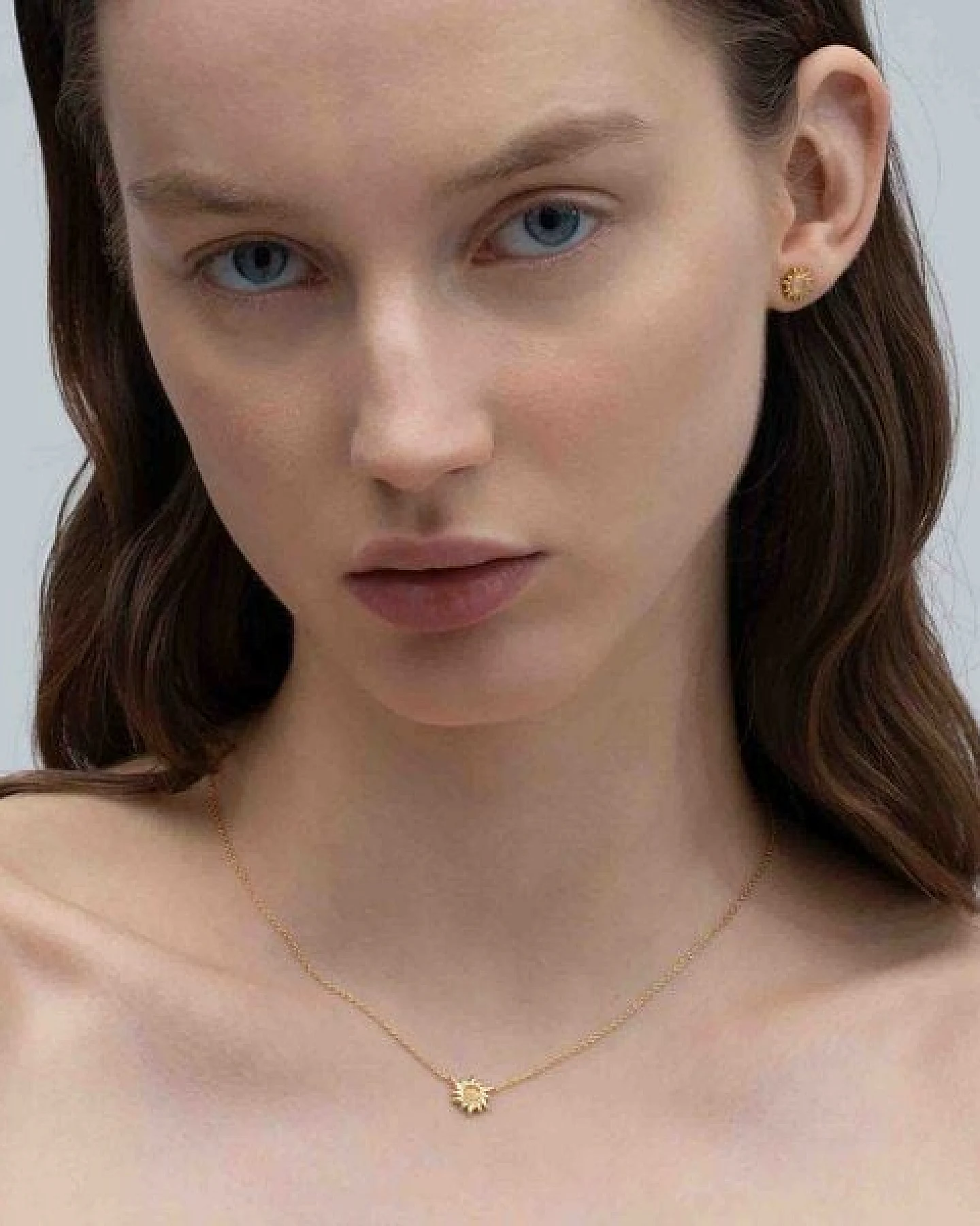 fejn jewelry Kette 'precious sun' in Sonnenform – Ansicht 3