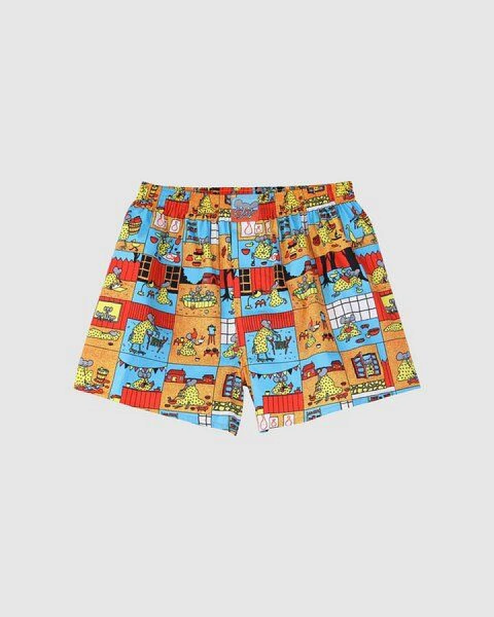 Lousy Livin Weite Boxershorts HAIKU aus 100% Bio-Baumwolle