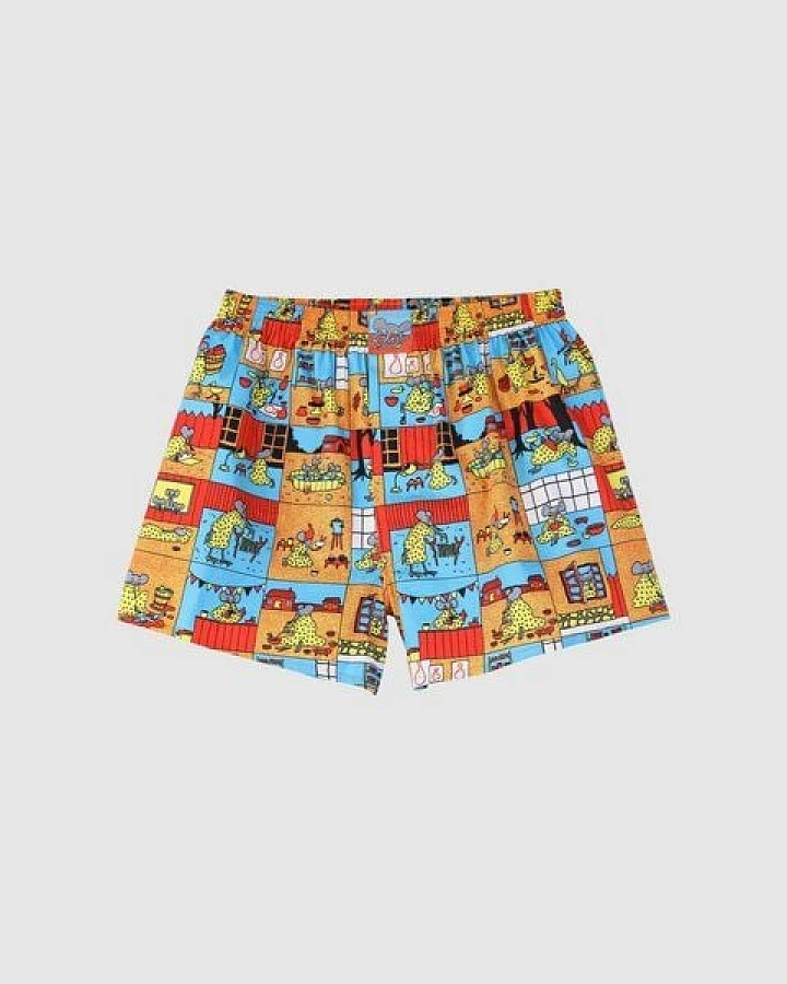 Lousy Livin Weite Boxershorts HAIKU aus 100% Bio-Baumwolle