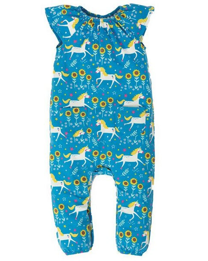 Frugi Spielanzug Einhorn