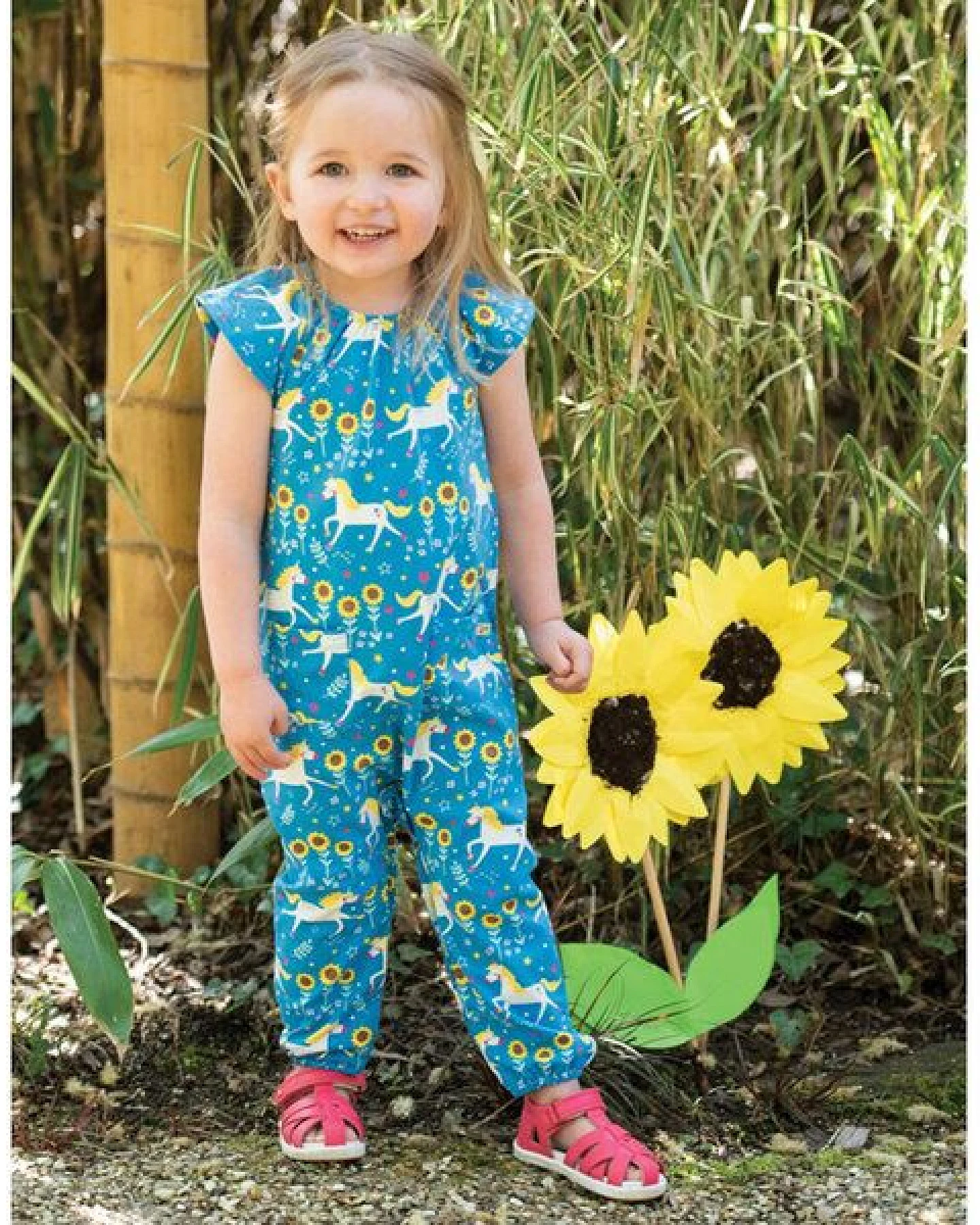 Frugi Spielanzug Einhorn – Ansicht 2