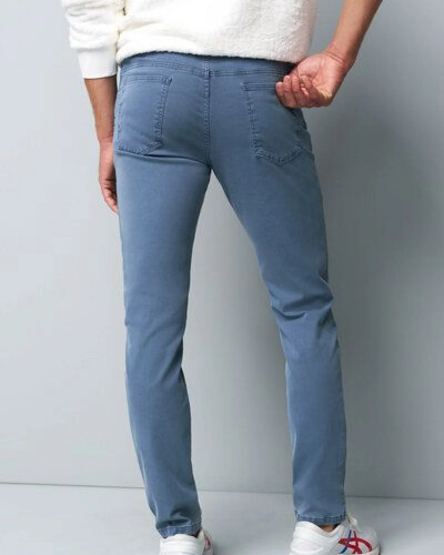 M 5 BY MEYER Chino in Mikro Struktur – Ansicht 3