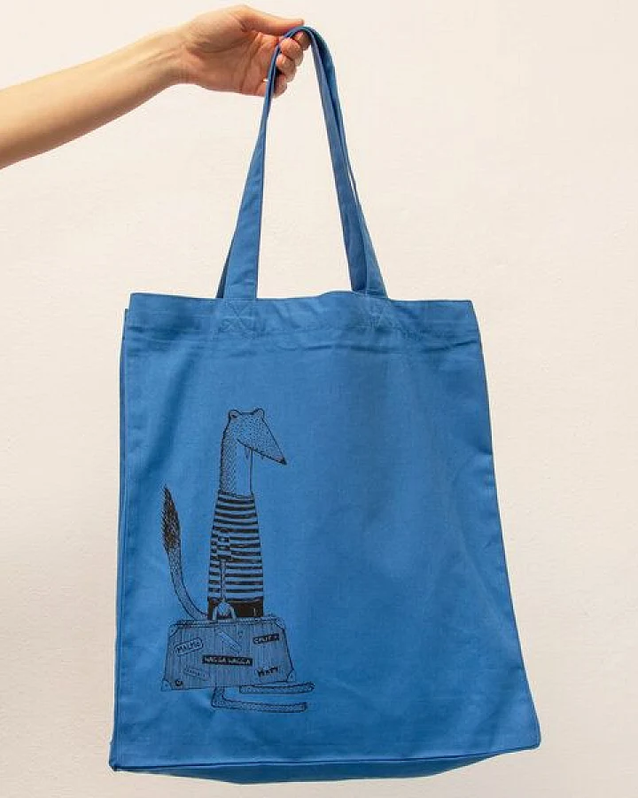 Cmig Reisewiesel Tote Bag / Jutebeutel zum reisen mit Wiesel