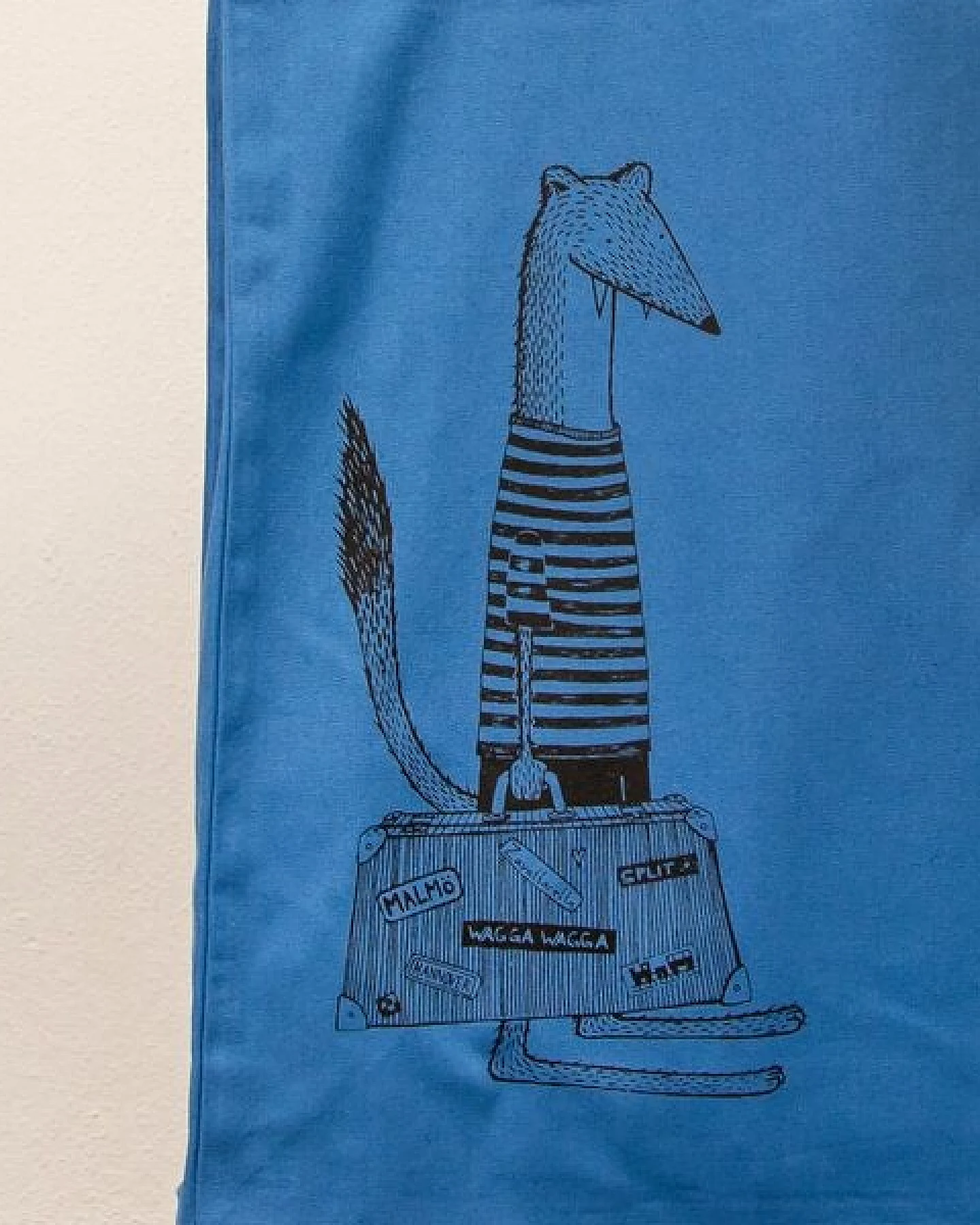 Cmig Reisewiesel Tote Bag / Jutebeutel zum reisen mit Wiesel – Ansicht 3