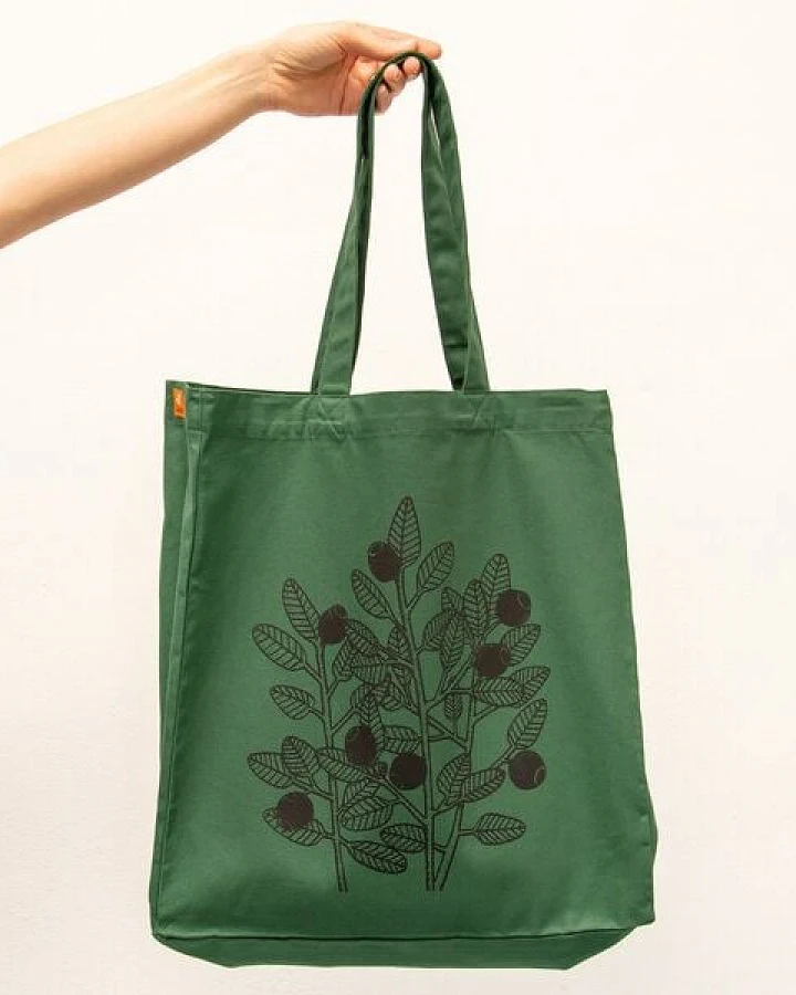 Cmig Blaubeer Tote Bag / Jute-Tasche