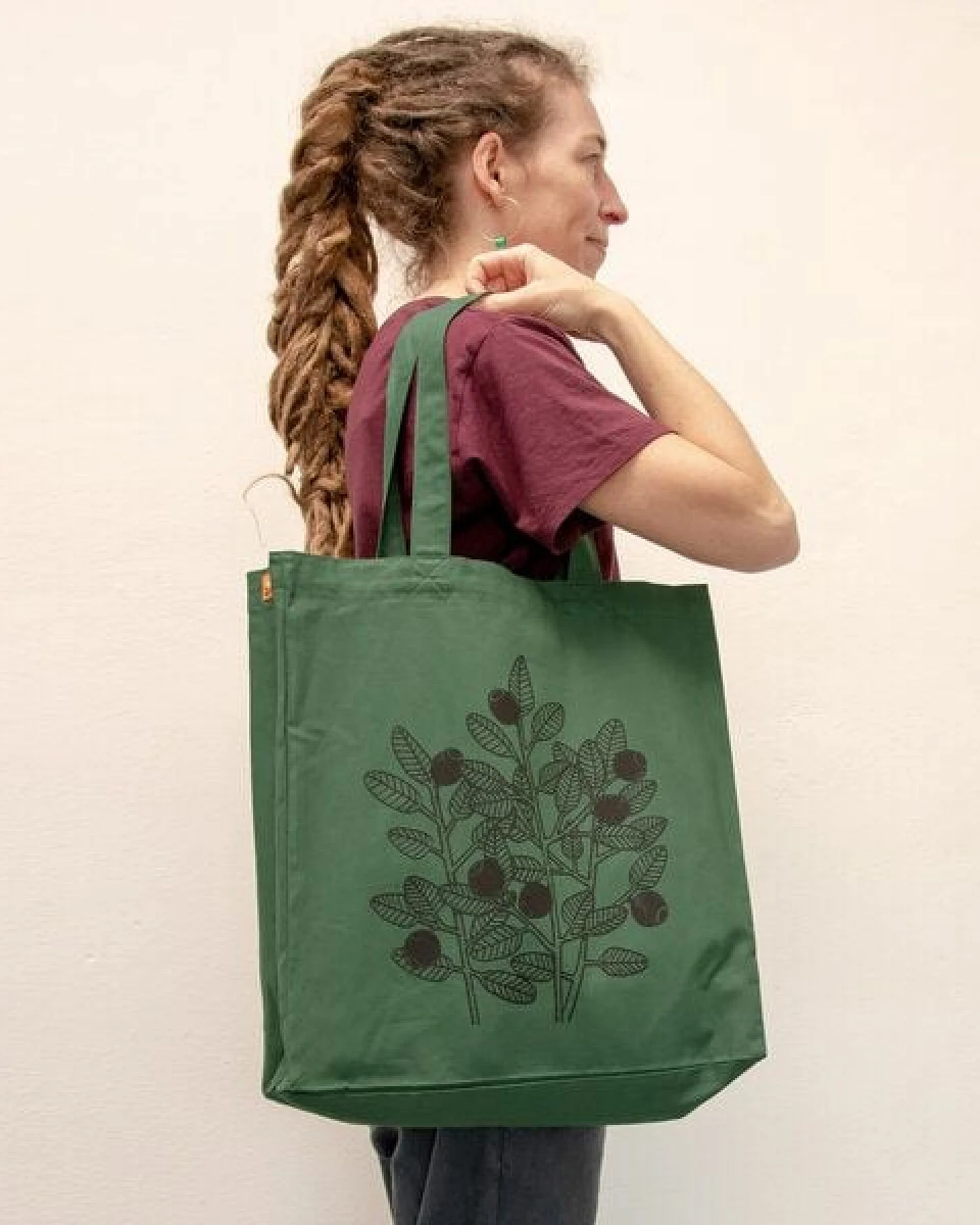 Cmig Blaubeer Tote Bag / Jute-Tasche – Ansicht 4