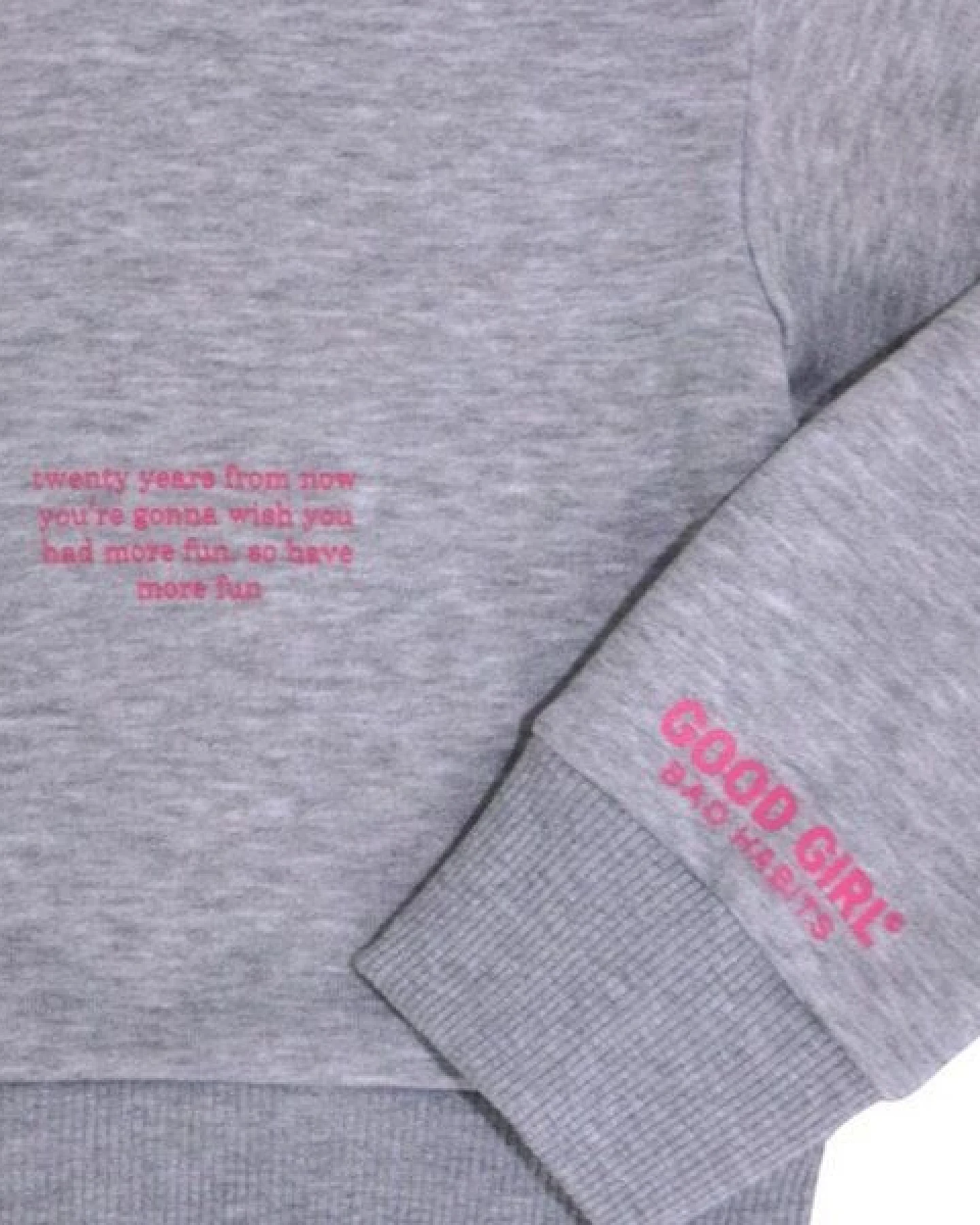 GOOD GIRL BAD HABITS Crop Hoodie "TWENTY YEARS FROM NOW" – Ansicht 3
