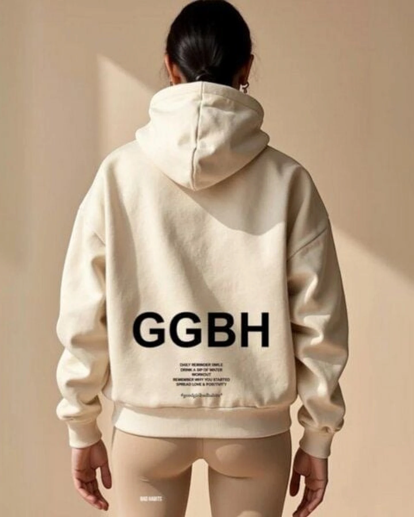GOOD GIRL BAD HABITS Hoodie mit Reißverschluss "GGBH" – Ansicht 4