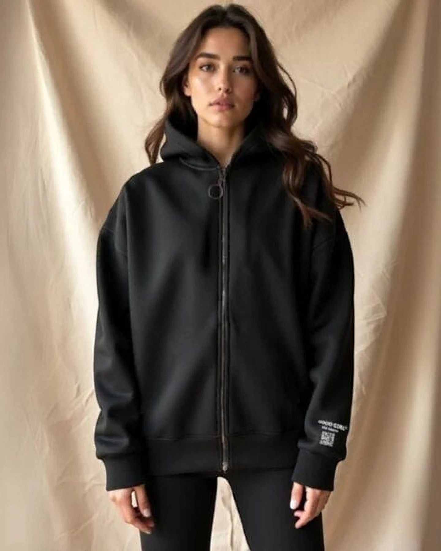 GOOD GIRL BAD HABITS Hoodie mit Reißverschluss "GGBH" – Ansicht 3