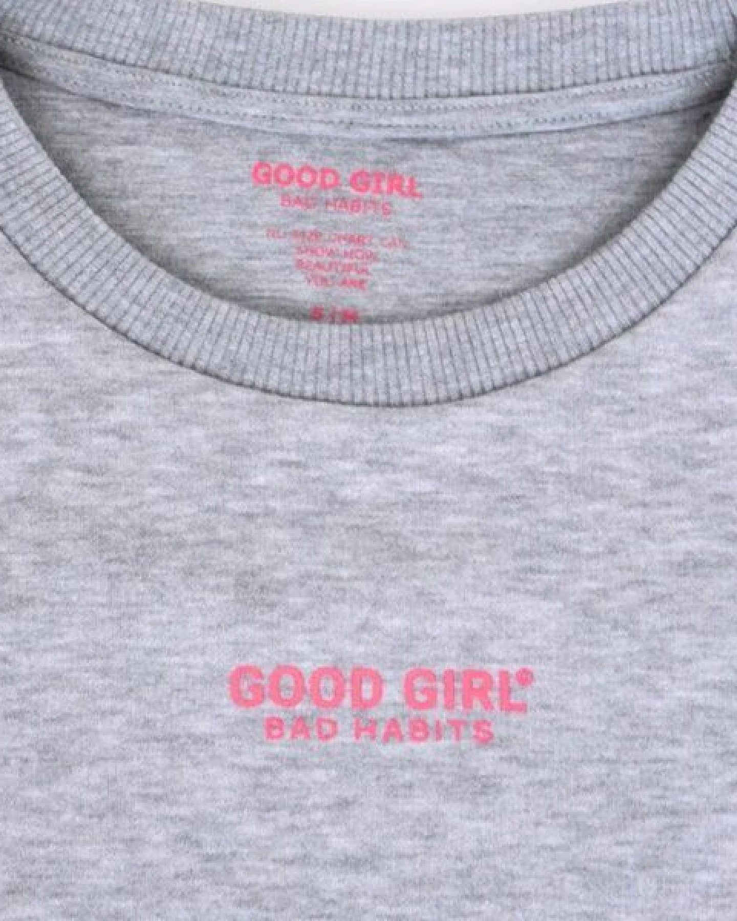 GOOD GIRL BAD HABITS Crew Neck Sweat "GOOD ENOUGH FOR" – Ansicht 3