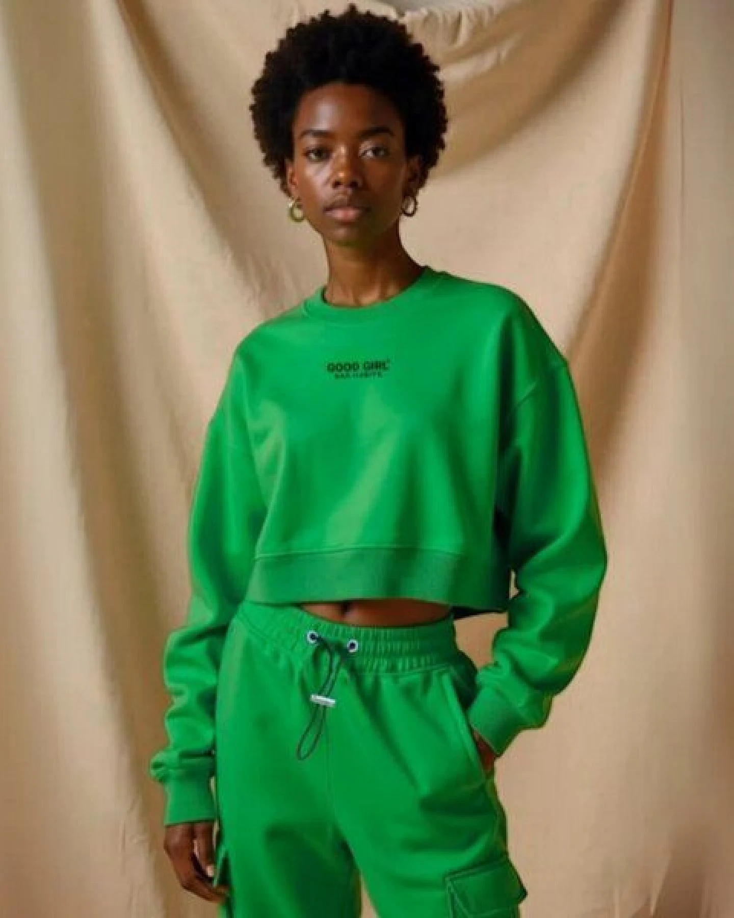 GOOD GIRL BAD HABITS Crew Neck Sweat "GOOD ENOUGH FOR" – Ansicht 2