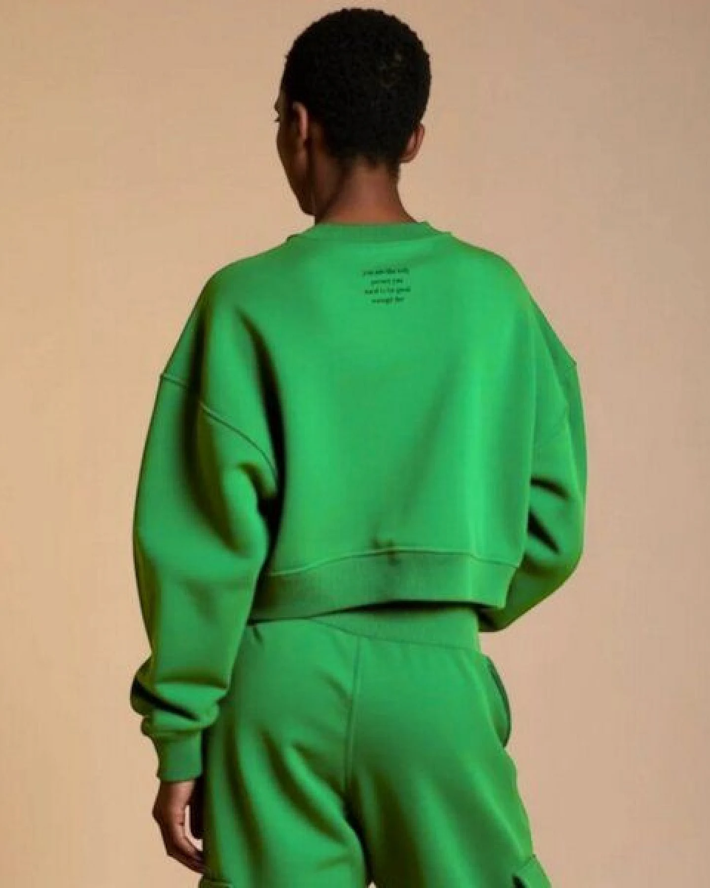 GOOD GIRL BAD HABITS Crew Neck Sweat "GOOD ENOUGH FOR" – Ansicht 3