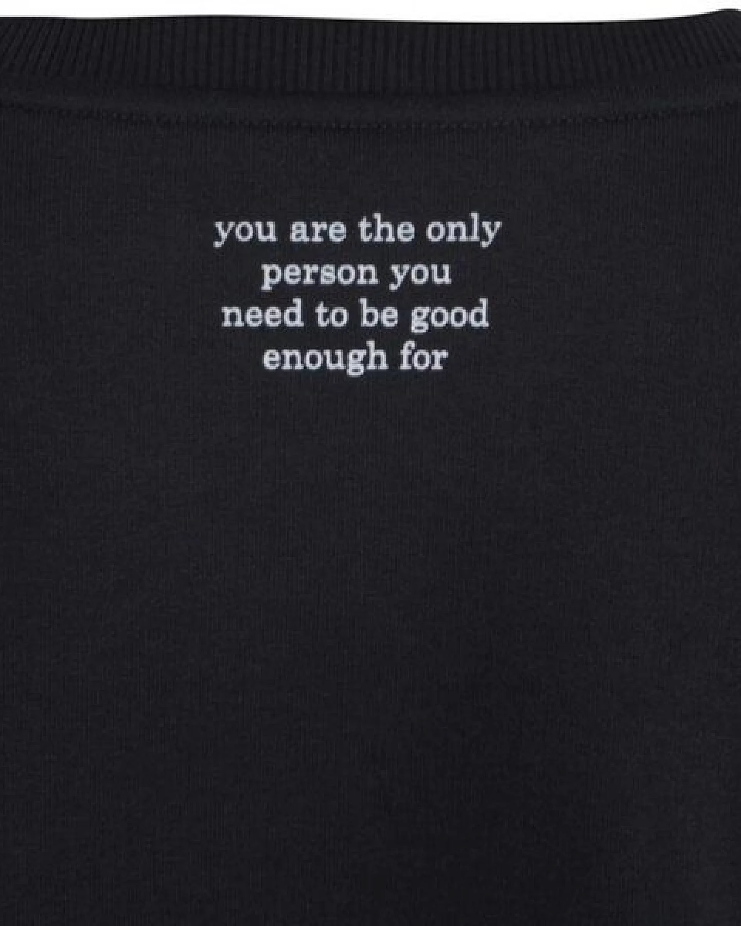 GOOD GIRL BAD HABITS Crew Neck Sweat "GOOD ENOUGH FOR" – Ansicht 3