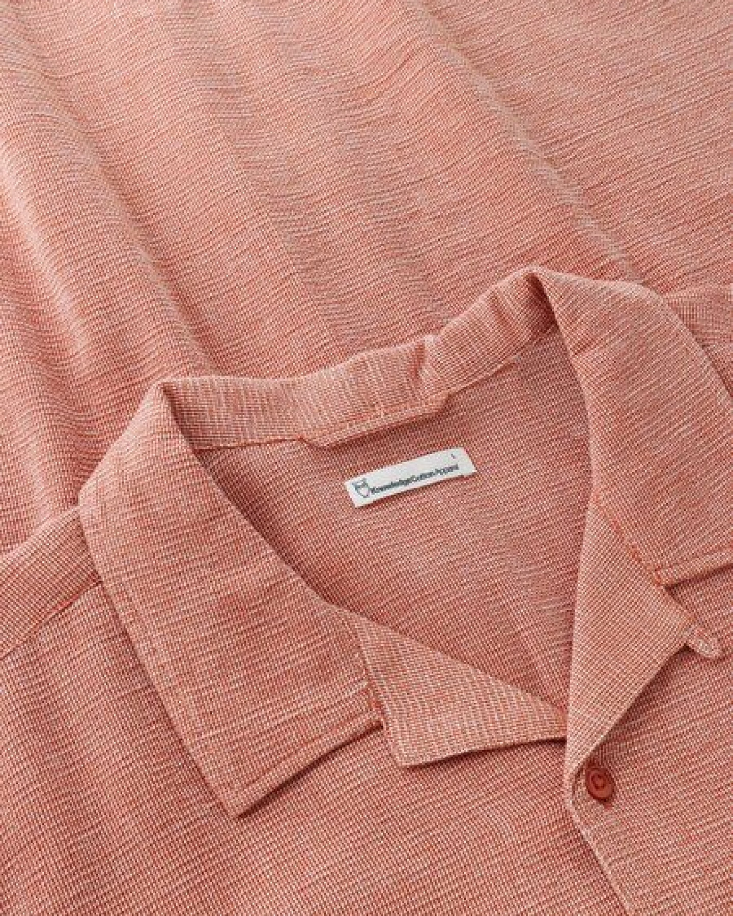 KnowledgeCotton Apparel Kurzarm-Hemd Relaxed – Ansicht 3