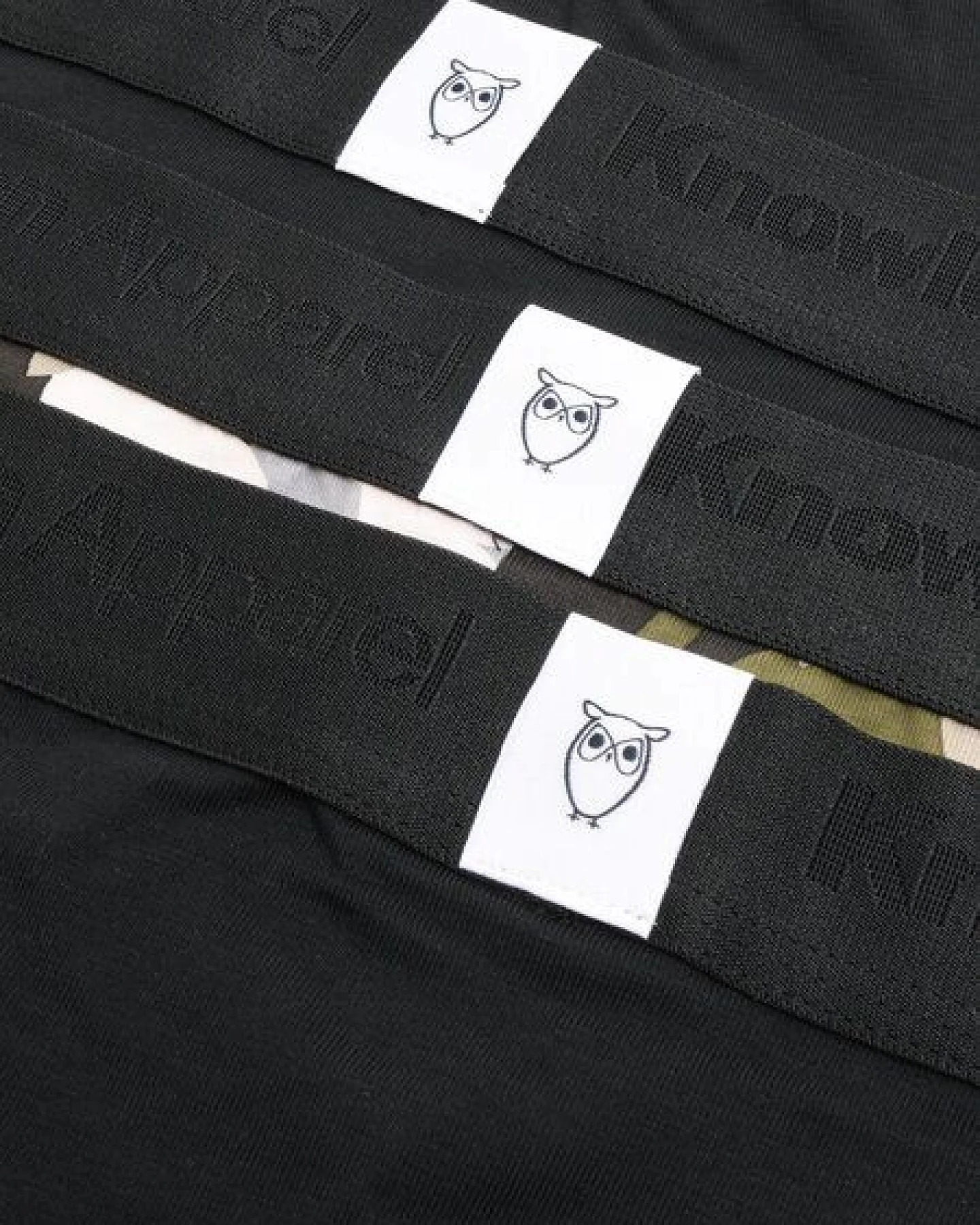 KnowledgeCotton Apparel Herren-Unterhosen im 3er-Pack – Ansicht 2