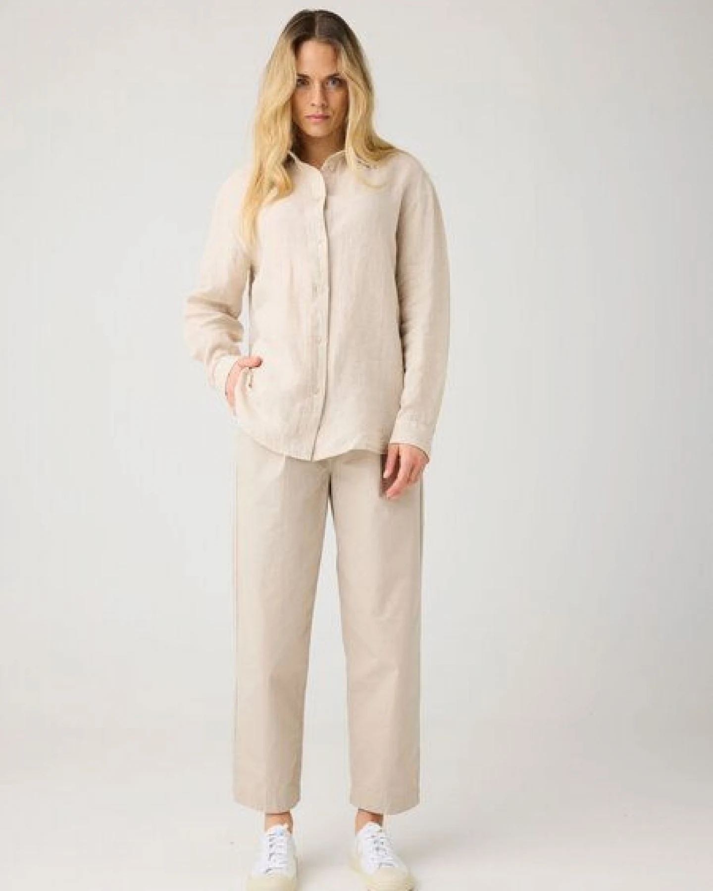 KnowledgeCotton Apparel Hose Poplin – Ansicht 3