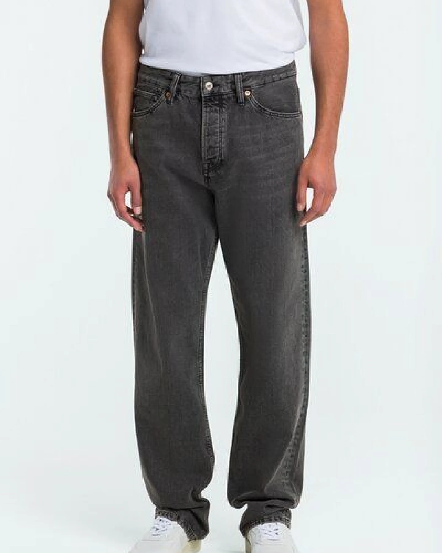 Kings Of Indigo Jeans ROY Holo Grey Worn – Ansicht 2