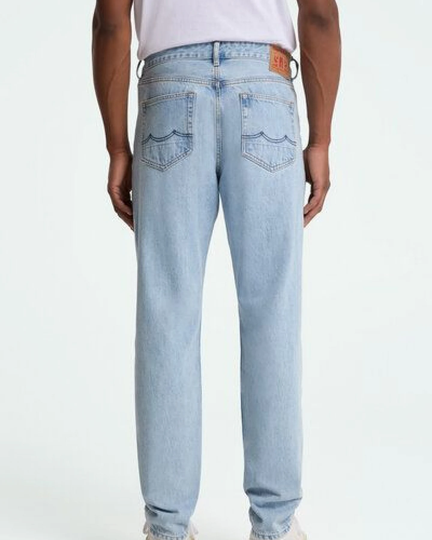 Kings Of Indigo Jeans Sushan - Tapered leg - Blue Reef Super Light Used – Ansicht 3