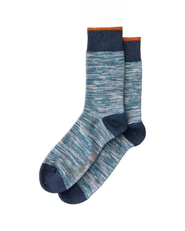 Nudie Jeans Socken Rasmusson Multi Yarn Blue