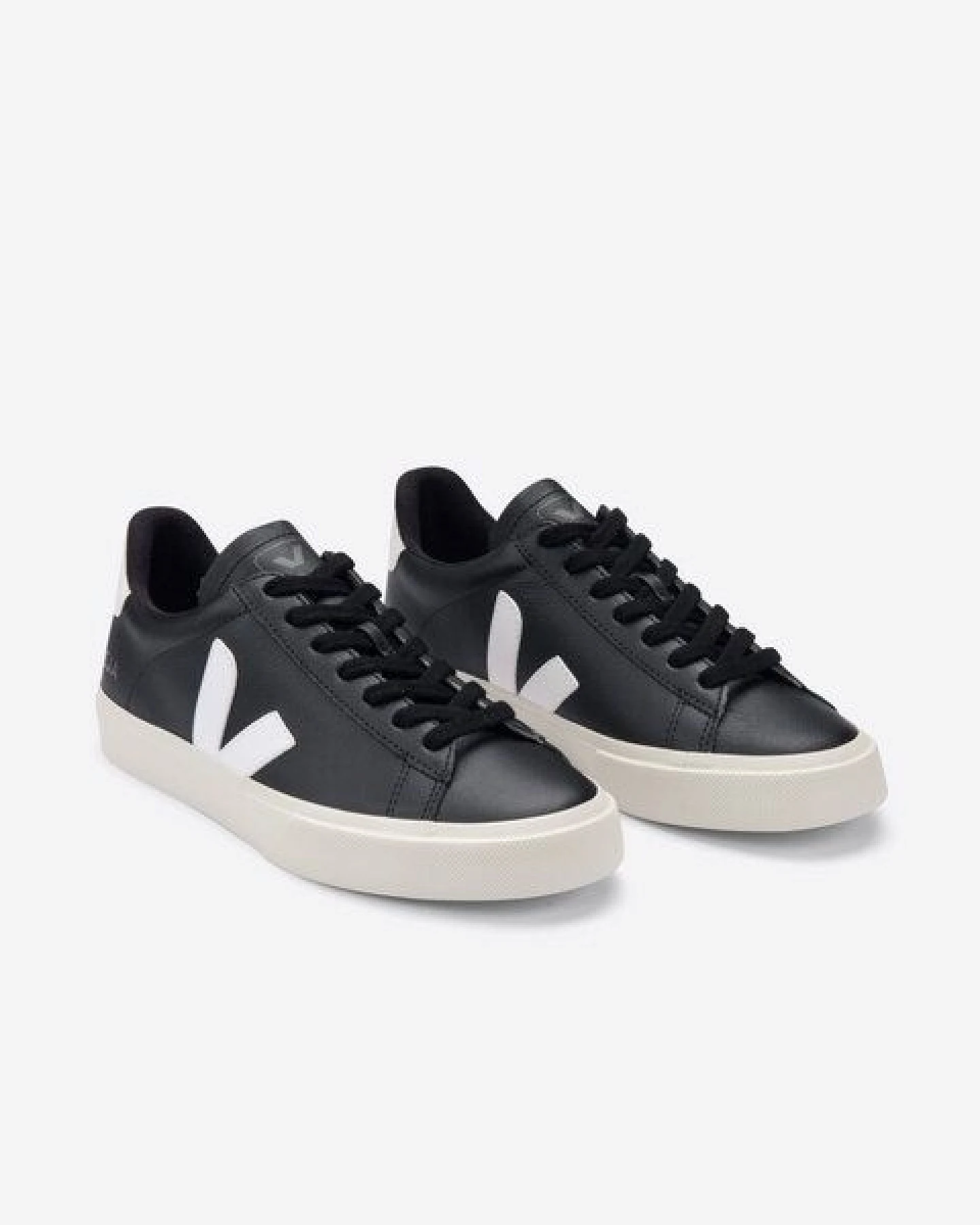 Veja Damen-Sneaker Campo Chromefree Black-White – Ansicht 2