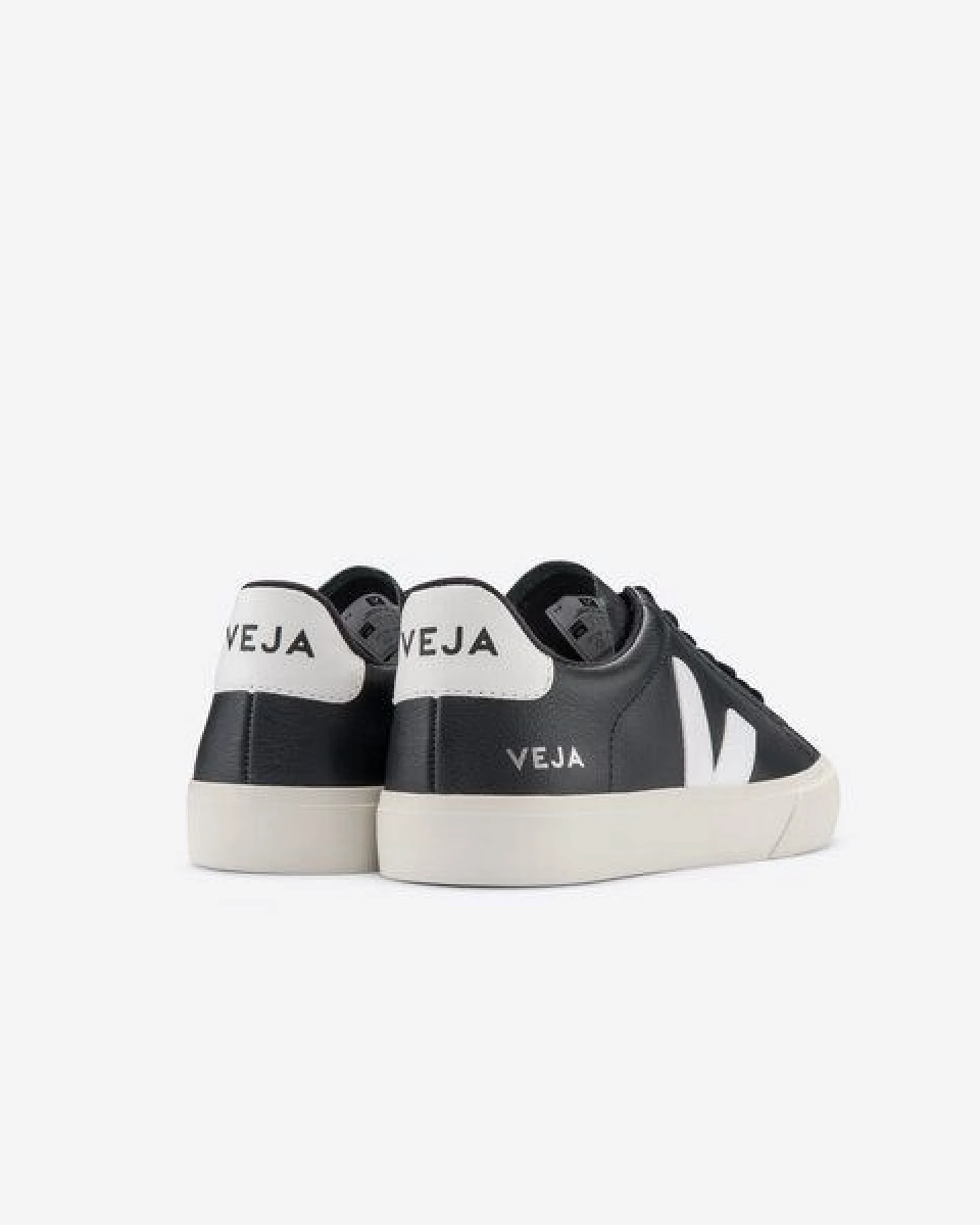 Veja Damen-Sneaker Campo Chromefree Black-White – Ansicht 3