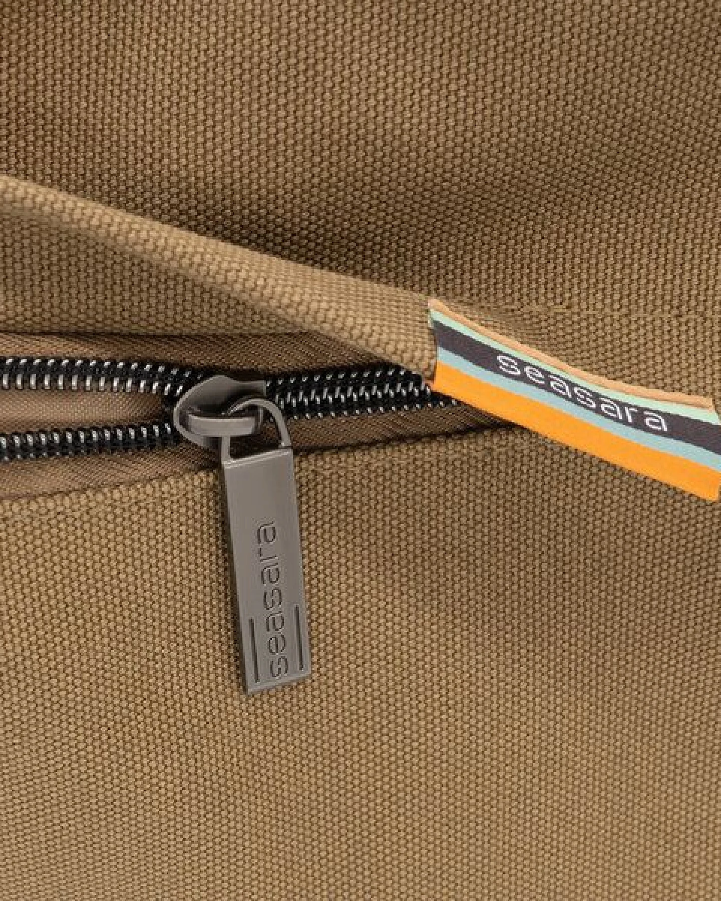 seasara Tasche Umhängetasche aus Bio-Baumwolle (Canvas), navy blue oder camel – Ansicht 4
