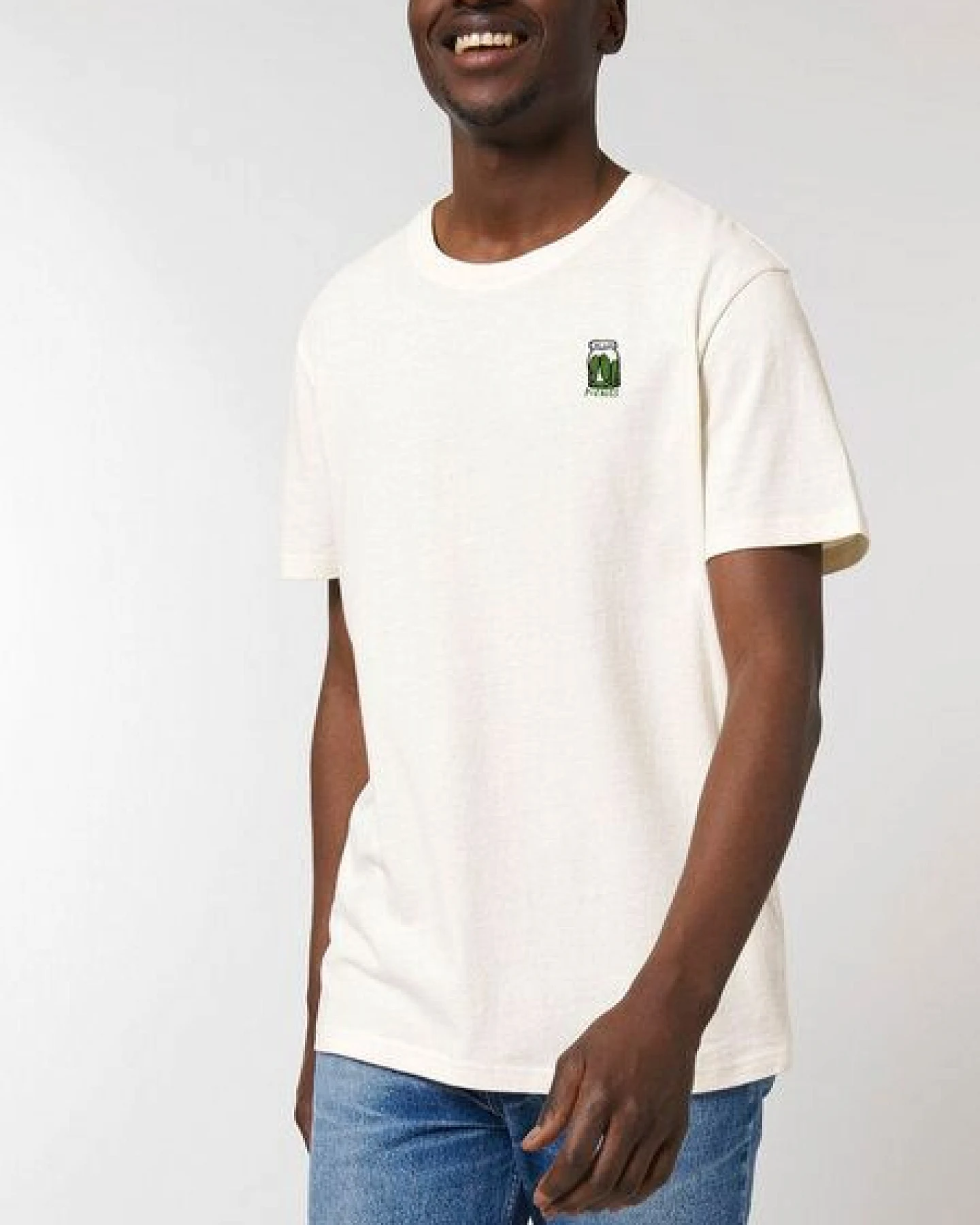 Kultgut Artdesign - Shirt aus recycelter Biobaumwolle / pickles – Ansicht 3