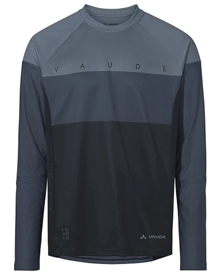 Vaude - Moab L/S T-Shirt VI - Radtrikot Gr XL blau