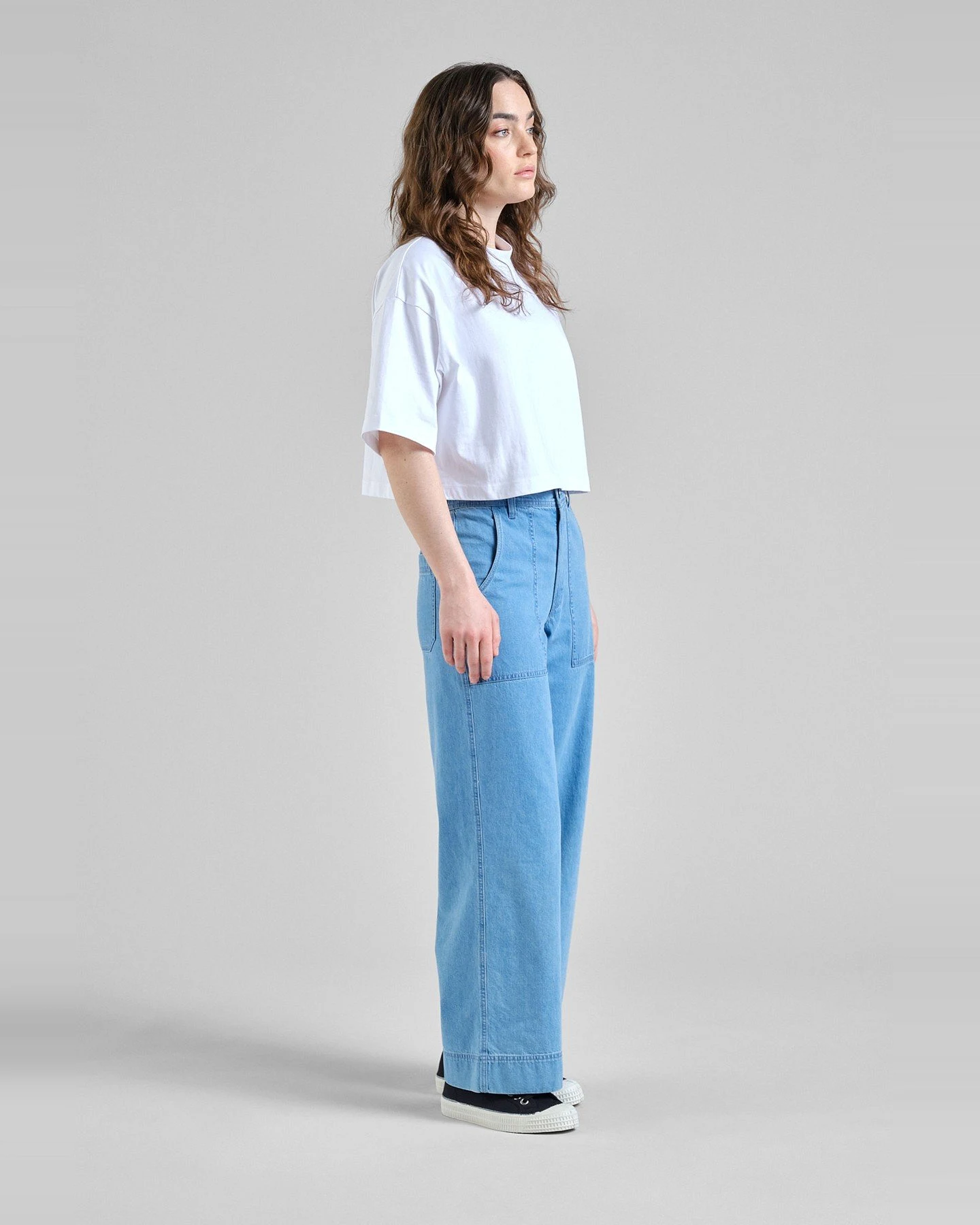 Jeans Workwear Vara Denim Light Blue – Ansicht 2