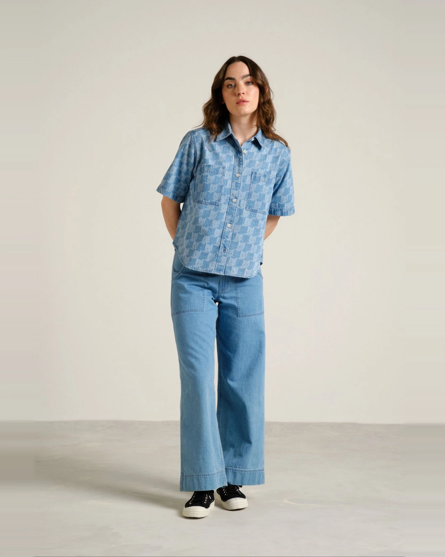 Jeans Workwear Vara Denim Light Blue – Ansicht 4