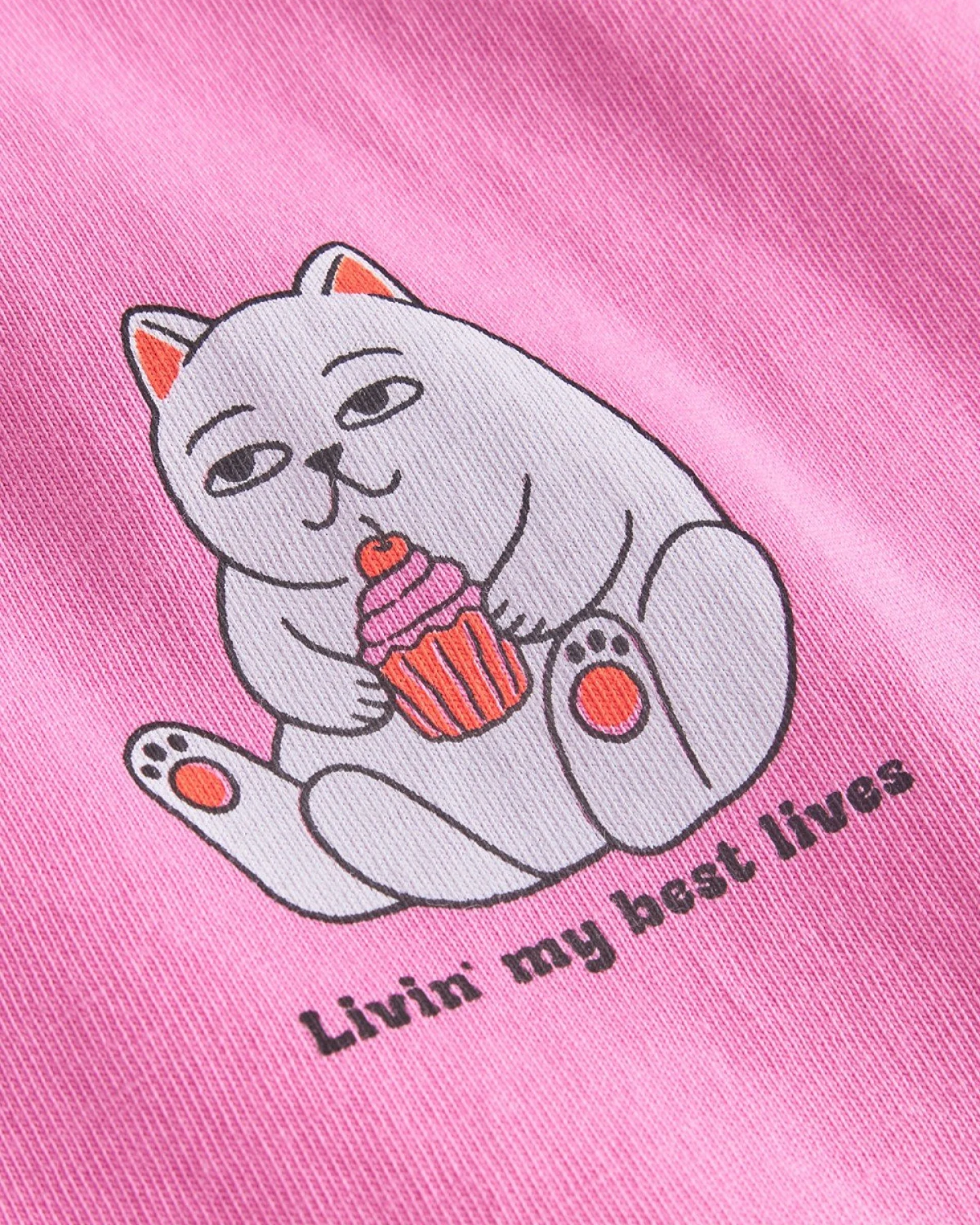 T-Shirt Visby Best Lives Moonlite Pink – Ansicht 2