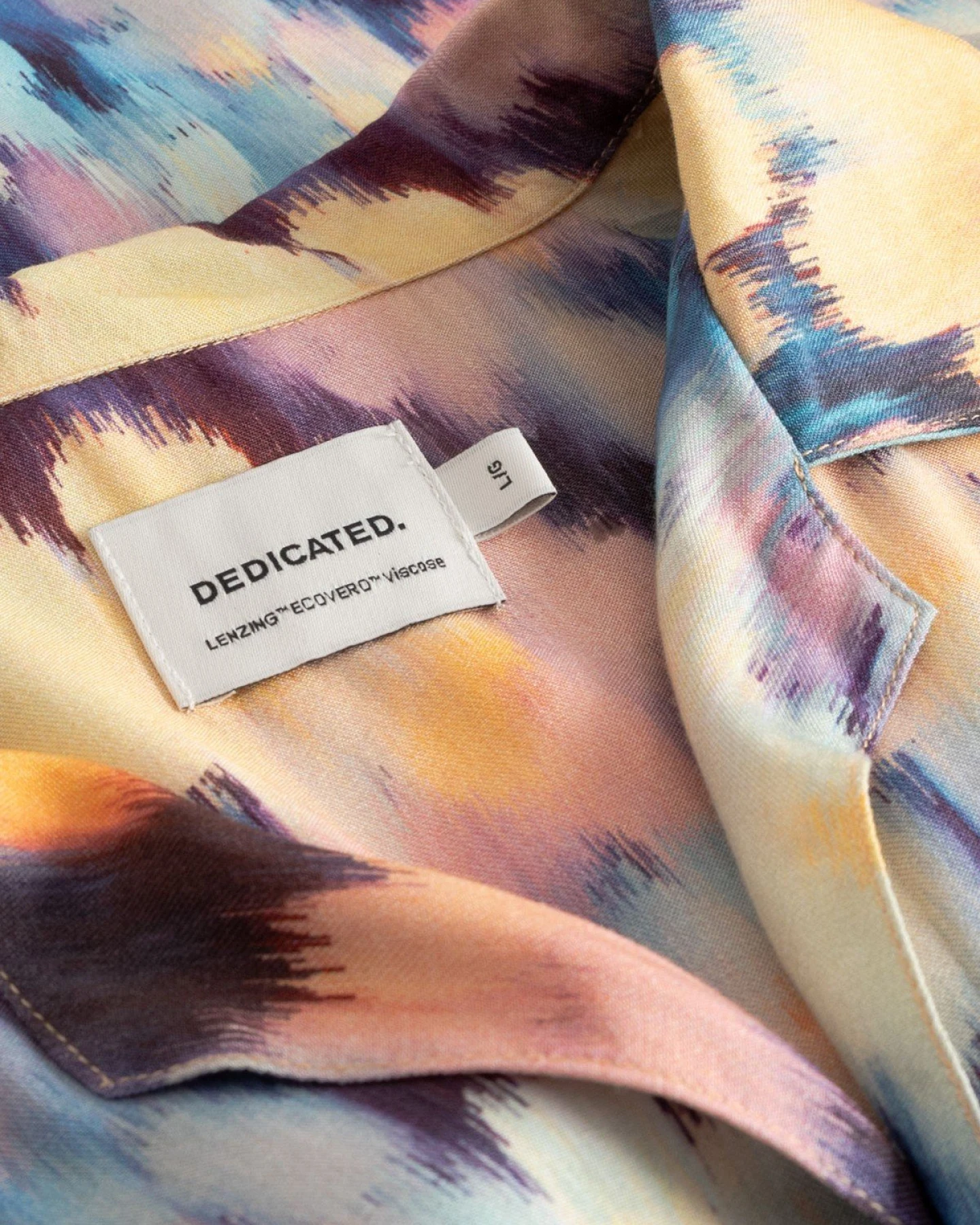 Hemd Marstrand Ikat Field Multi Color Gelb – Ansicht 6