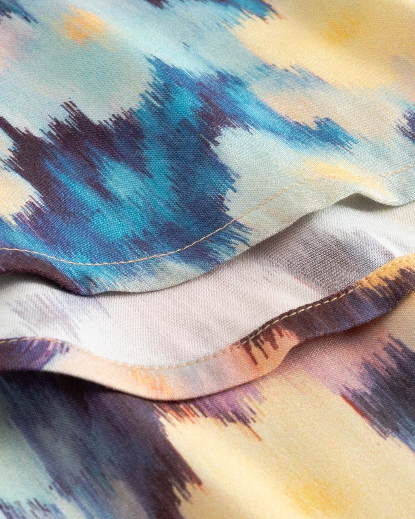 Bluse Alsvik Ikat Field Multi Color Gelb – Ansicht 6