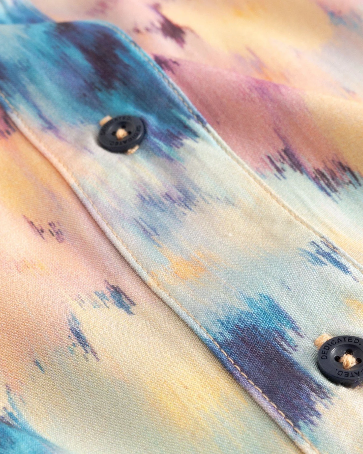 Bluse Alsvik Ikat Field Multi Color Gelb – Ansicht 5