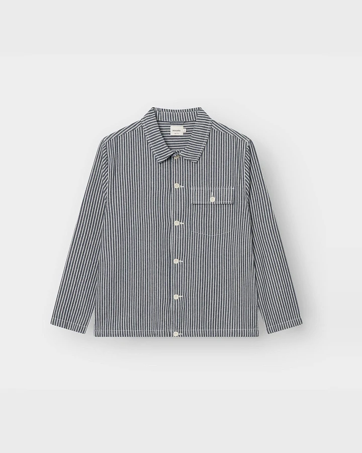 Jacke Kangos Work Stripe Blau