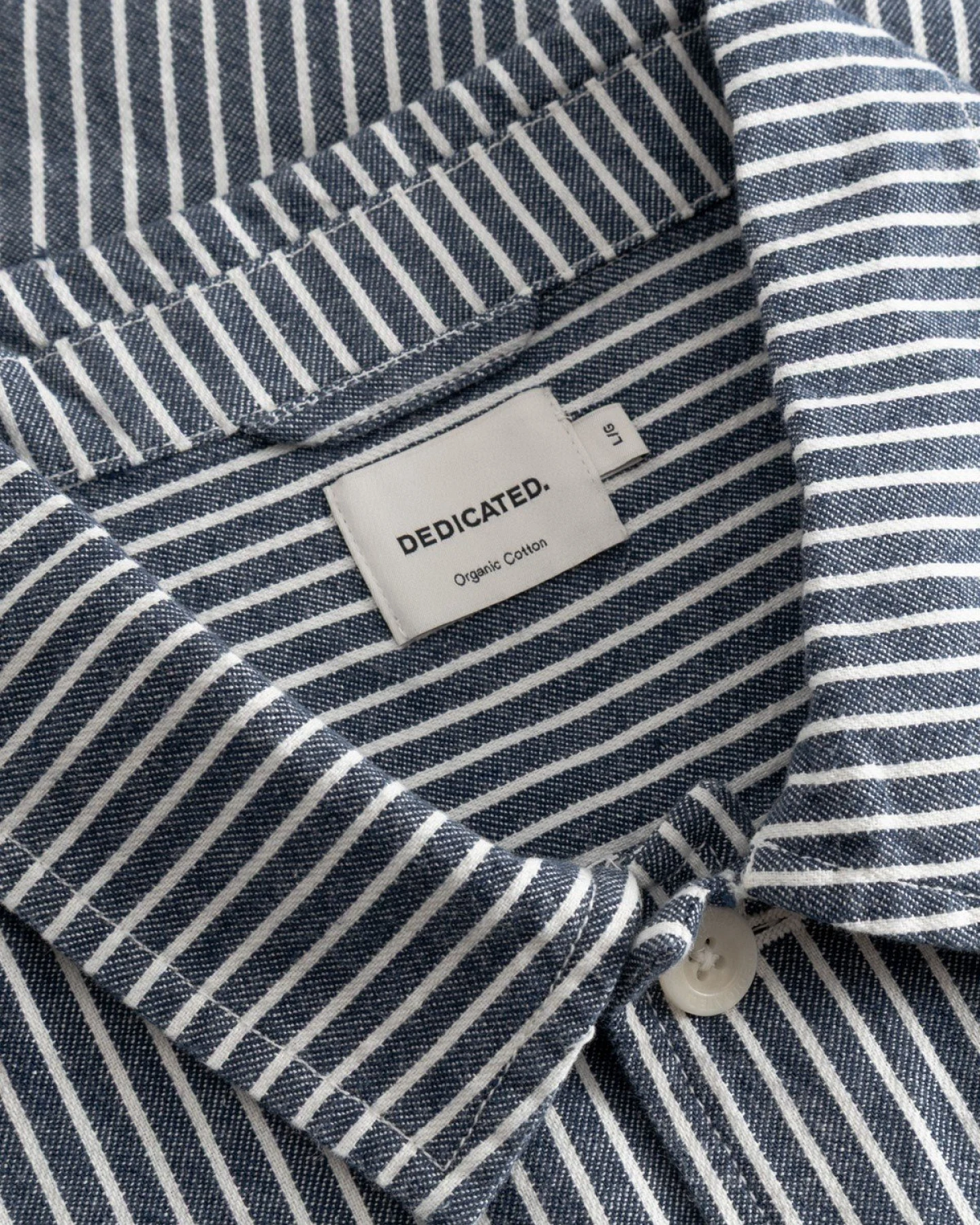 Jacke Kangos Work Stripe Blau – Ansicht 5