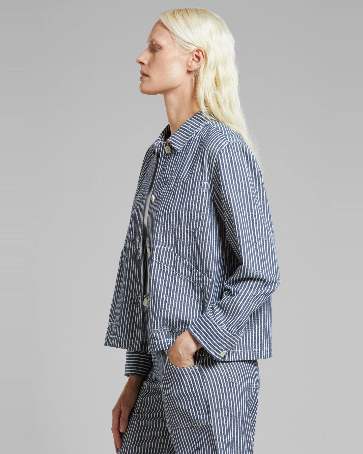 Jacke Stiby Work Stripe – Ansicht 2