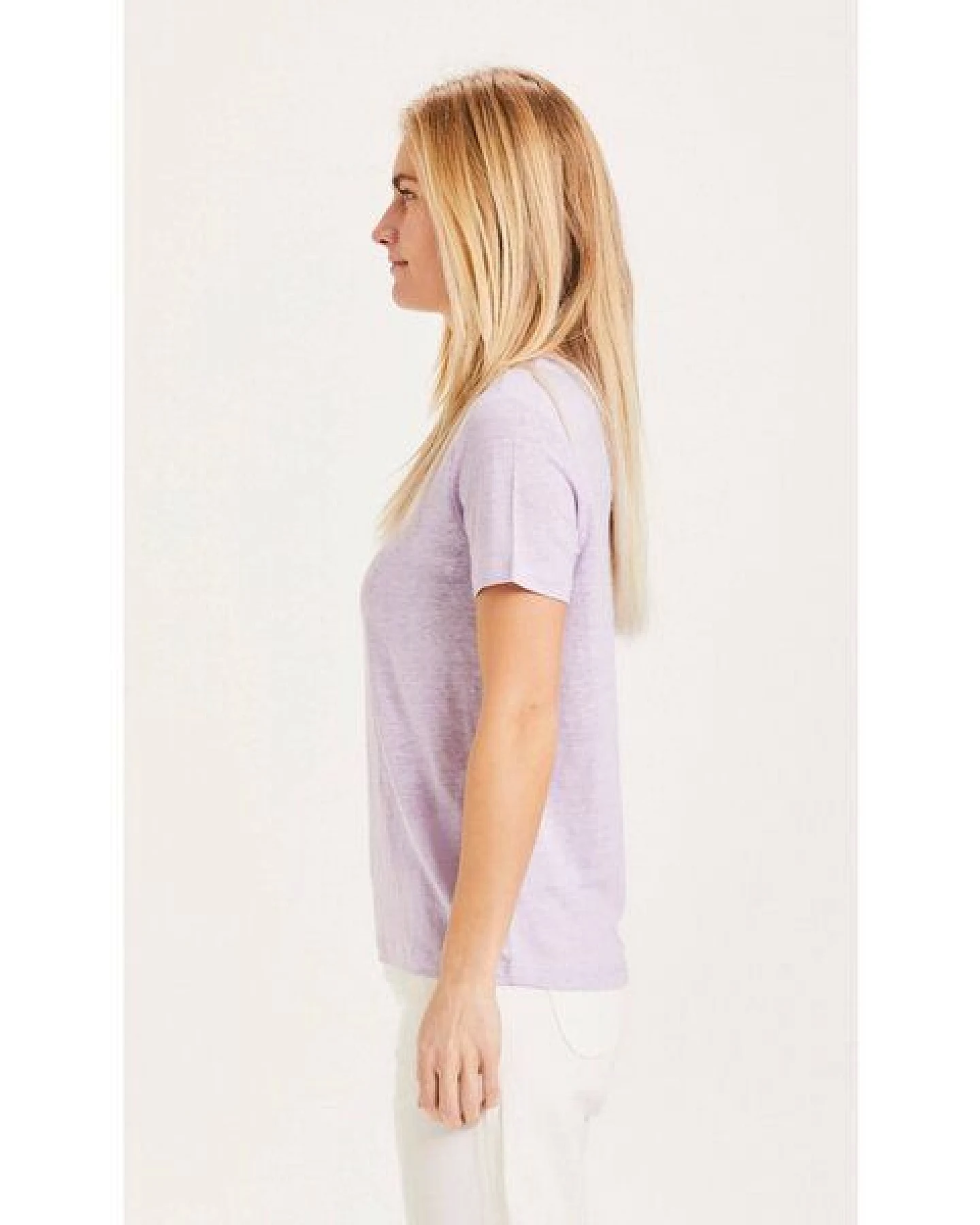 KnowledgeCotton Apparel Shirt HOLLY aus Leinen – Ansicht 2