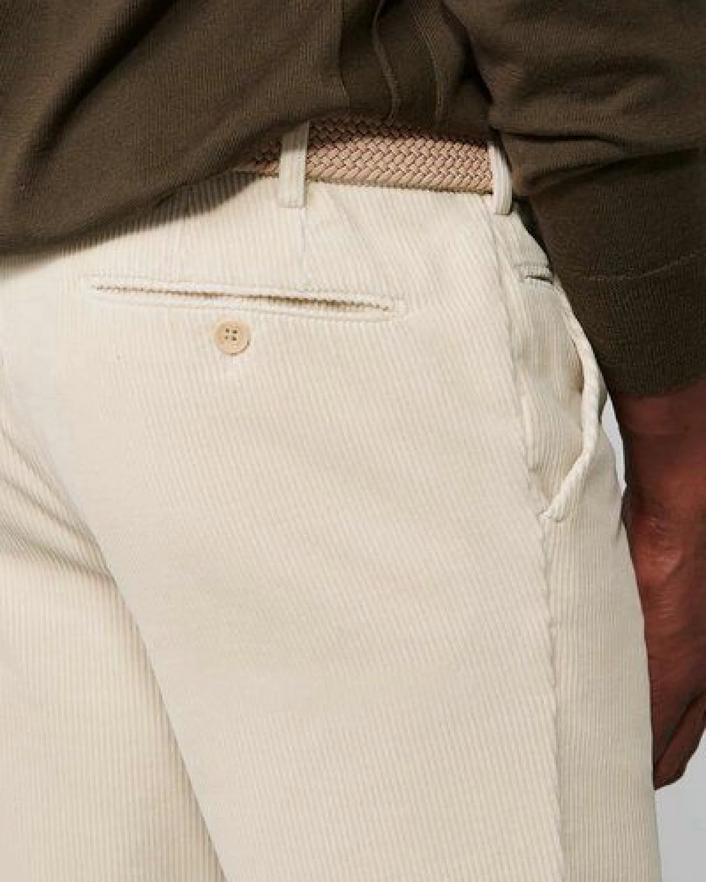 MEYER Superstretch Premium Cord Chino – Ansicht 4