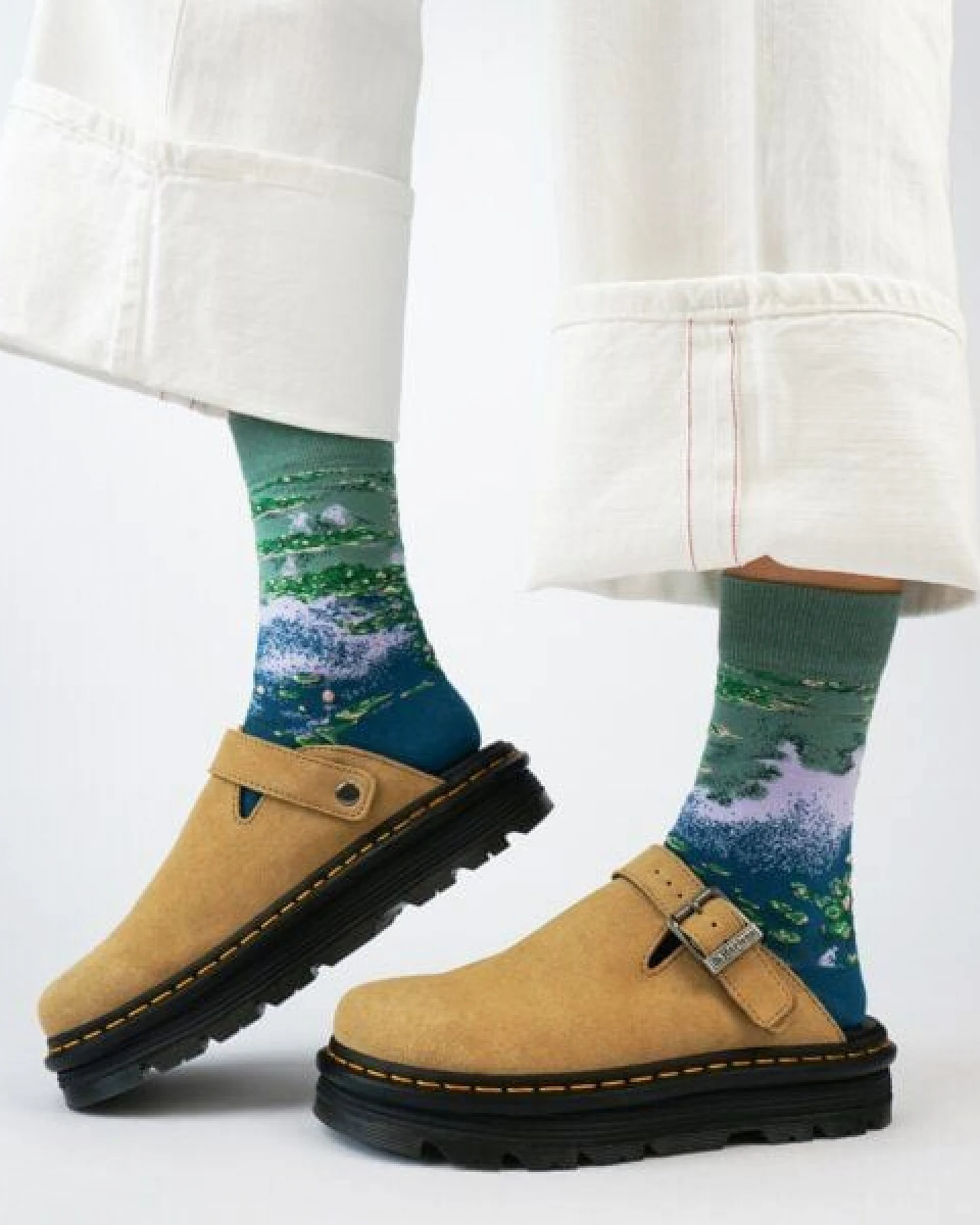 KUNSTSOKKEN Kunst Socken Set - Nahtlose Bunte Socken aus Bio-Baumwolle Mix - Witzige Socken Lustige Socken Verrückte Socken – Ansicht 4