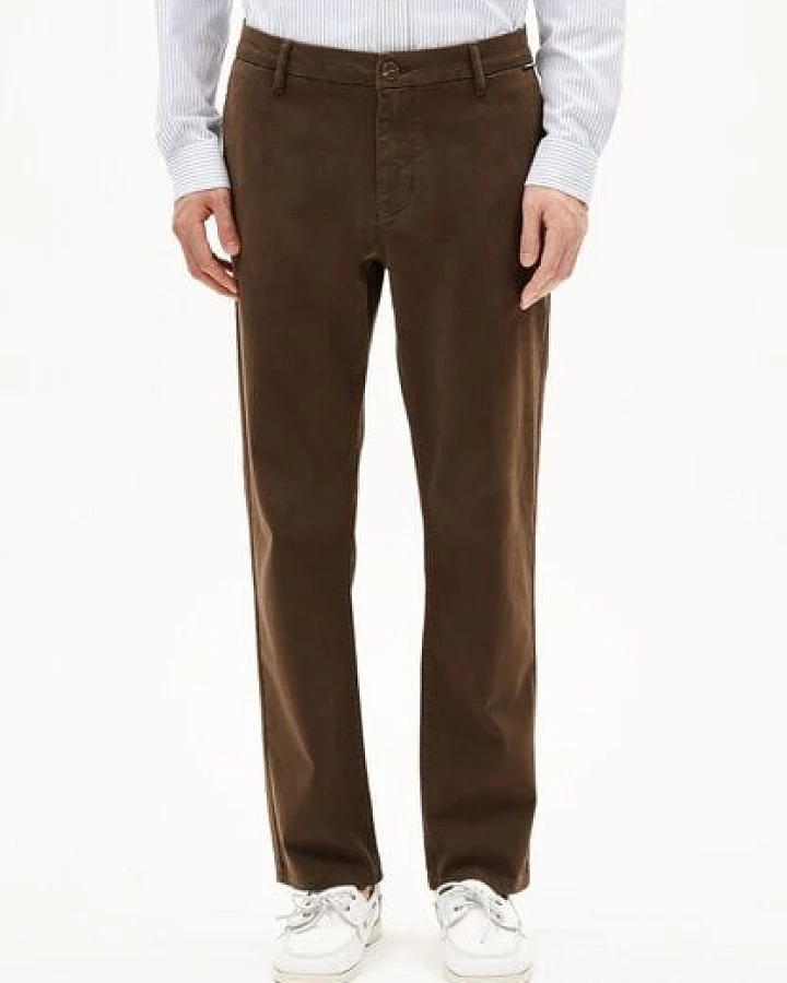 ARMEDANGELS AASTER Herren Chino Hose aus Bio-Baumwoll Mix