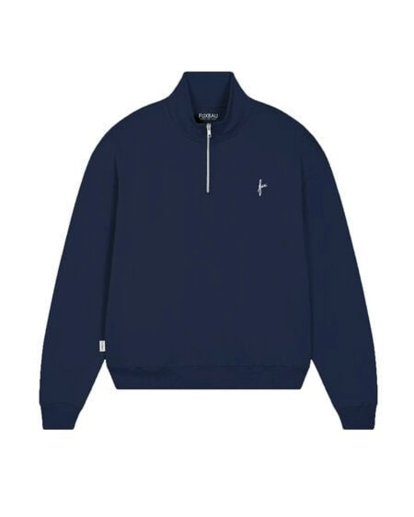FUXBAU Frauen fux Half Zip Sweater – Ansicht 2