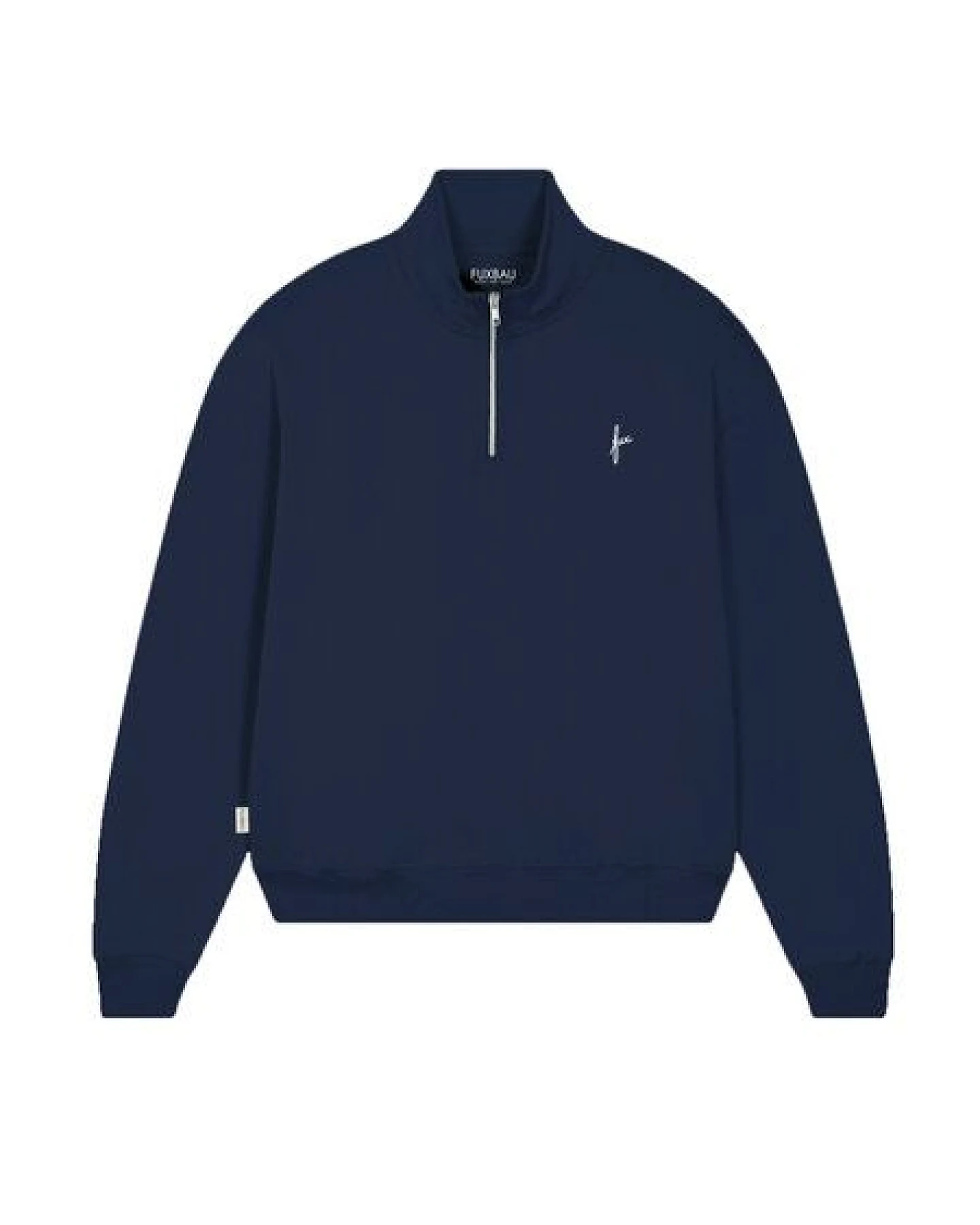 FUXBAU Frauen fux Half Zip Sweater – Ansicht 2