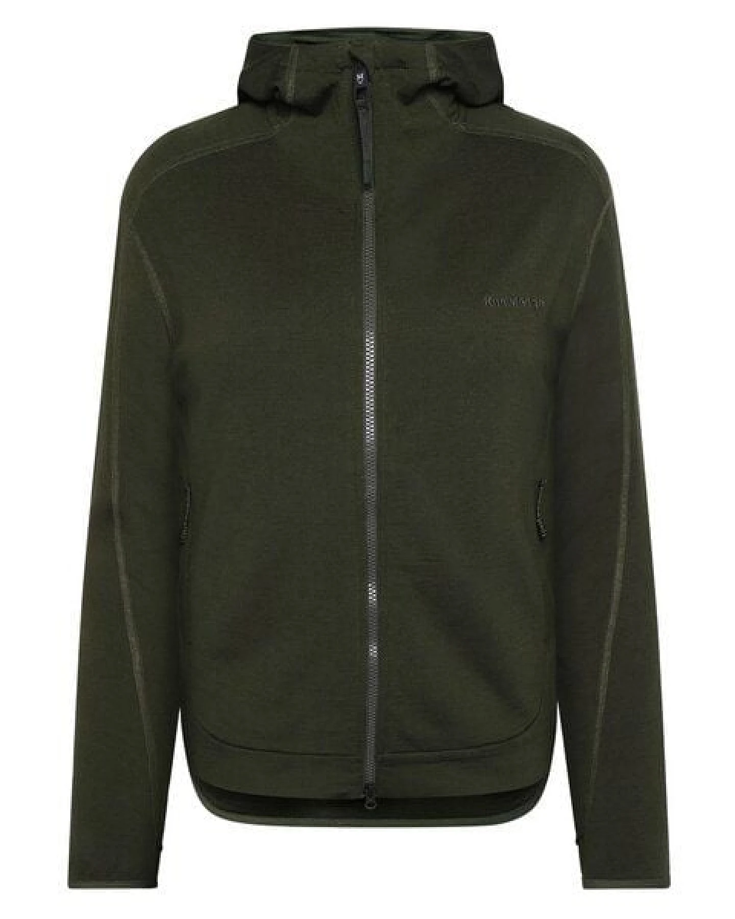 KnowledgeCotton Apparel Fleece-Pullover mit Kapuze DYNAMIC aus Merinowolle - Damen – Ansicht 2